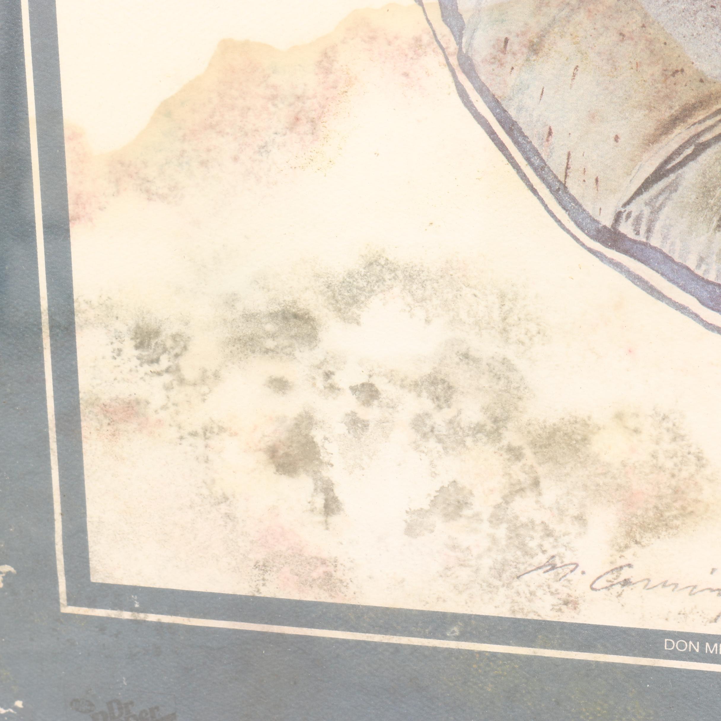 Dallas Cowboys 25th Anniversary and Superbowl 13 Prints With 1971 Team Plaque