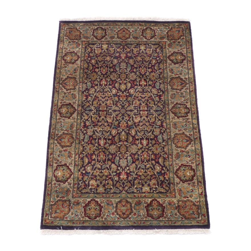 Hand-Knotted Indian "Vienna Collection" Area Rug