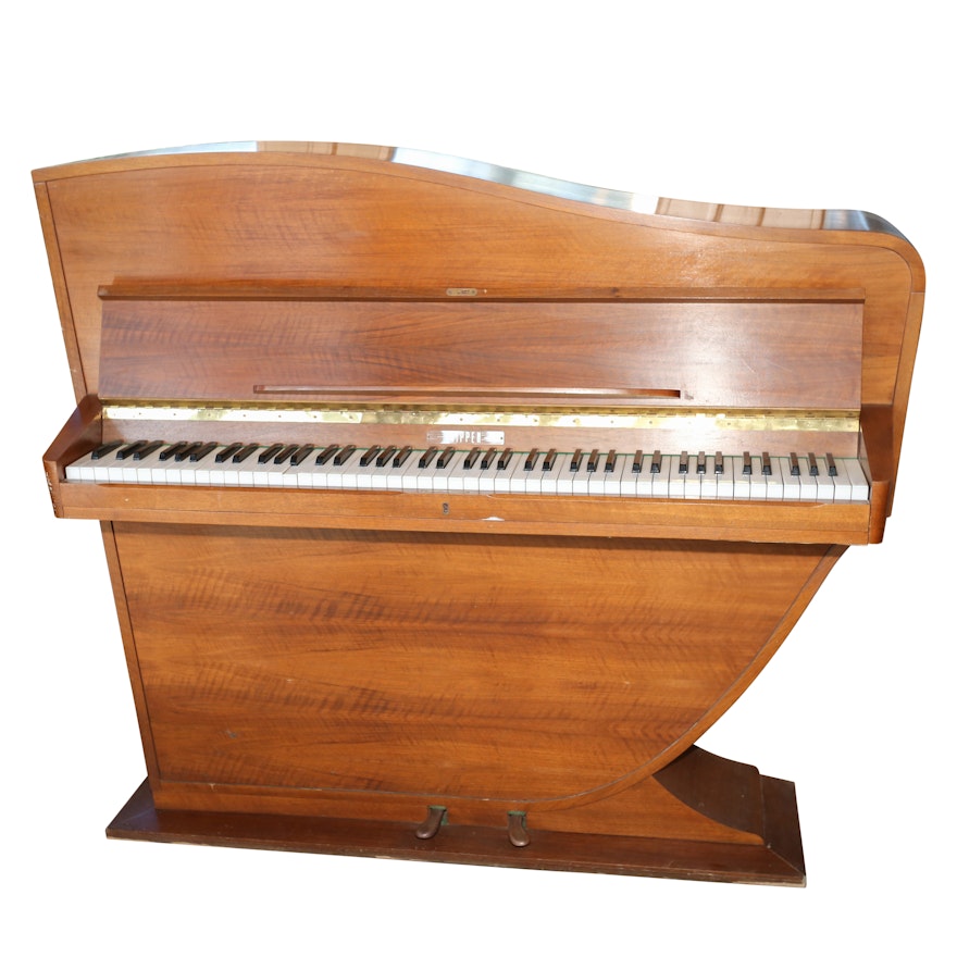 Rippen Upright Art Deco Style Piano