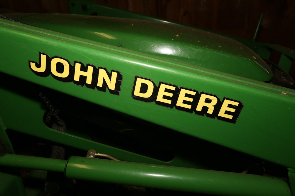 John Deere 4310 eHydro Tractor with 430 Loader Attachment