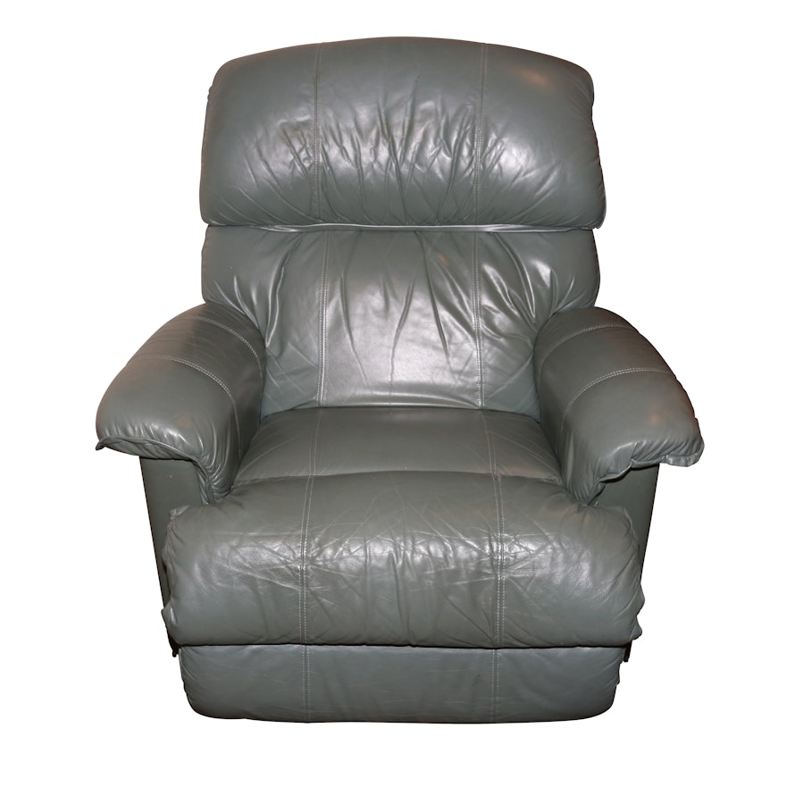 Leather Upholstered La-Z-Boy Manual Recliner, Late 20th Century