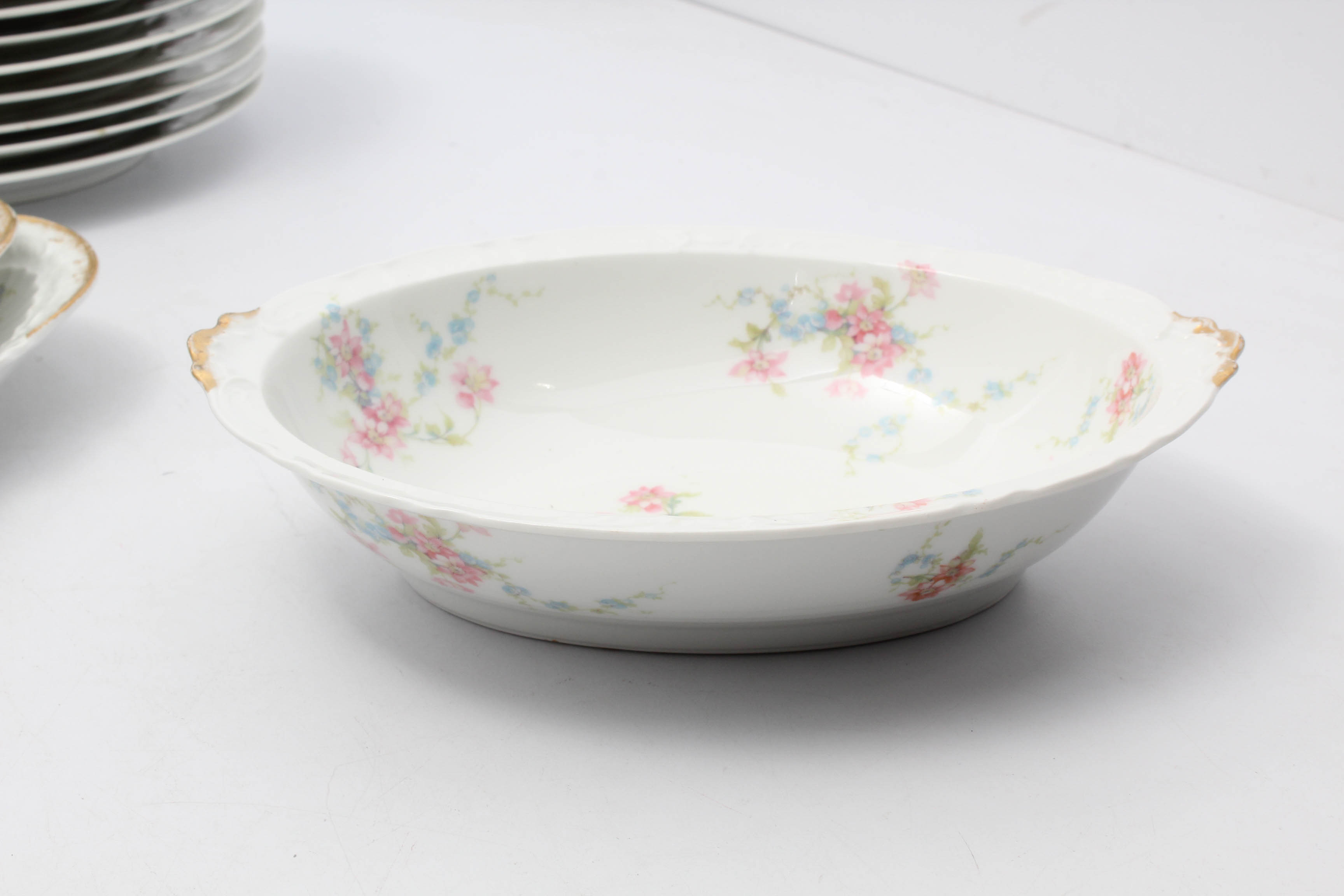 Theodore Haviland Limoges Dinnerware Set for Twelve