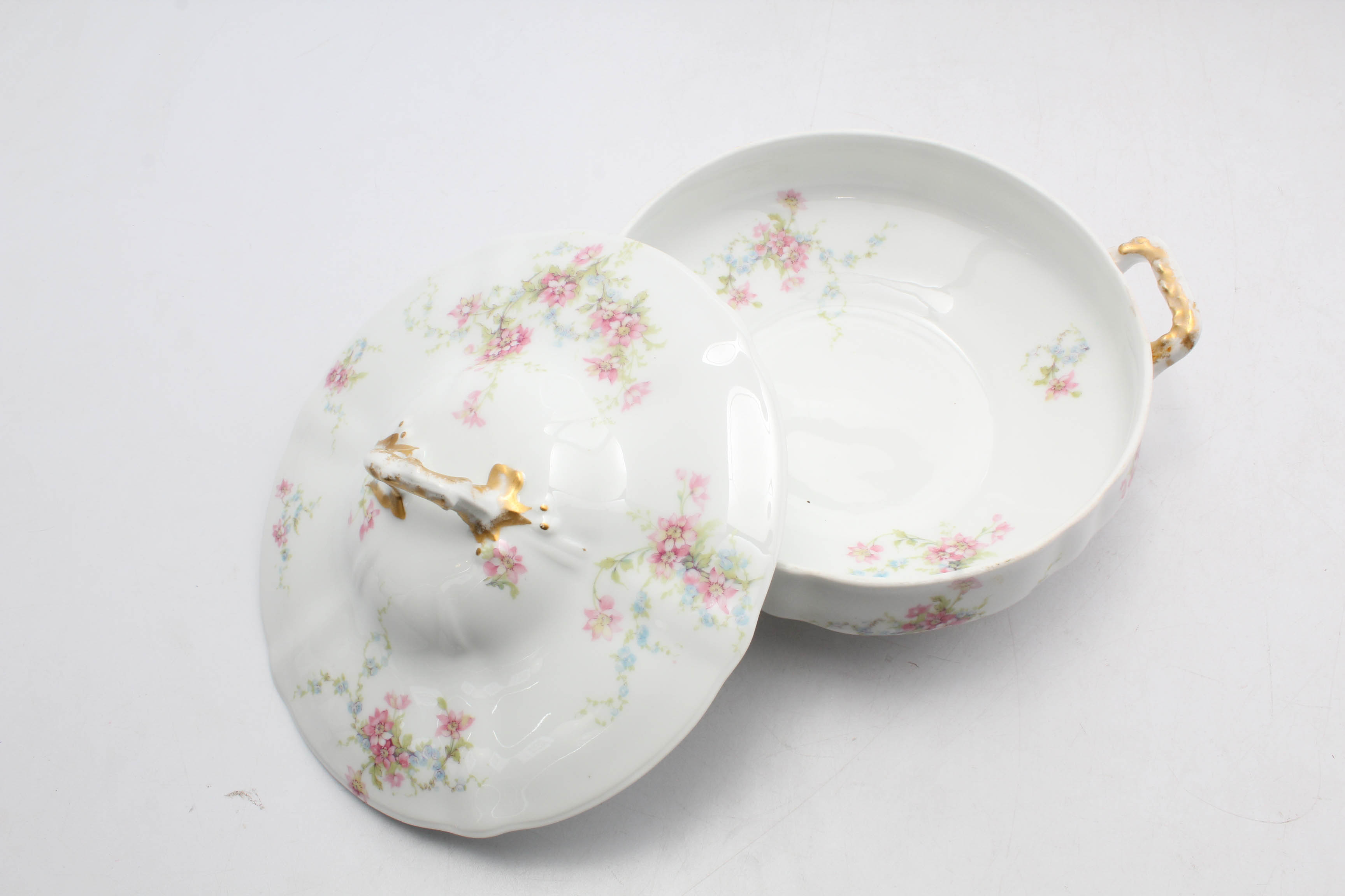 Theodore Haviland Limoges Dinnerware Set for Twelve
