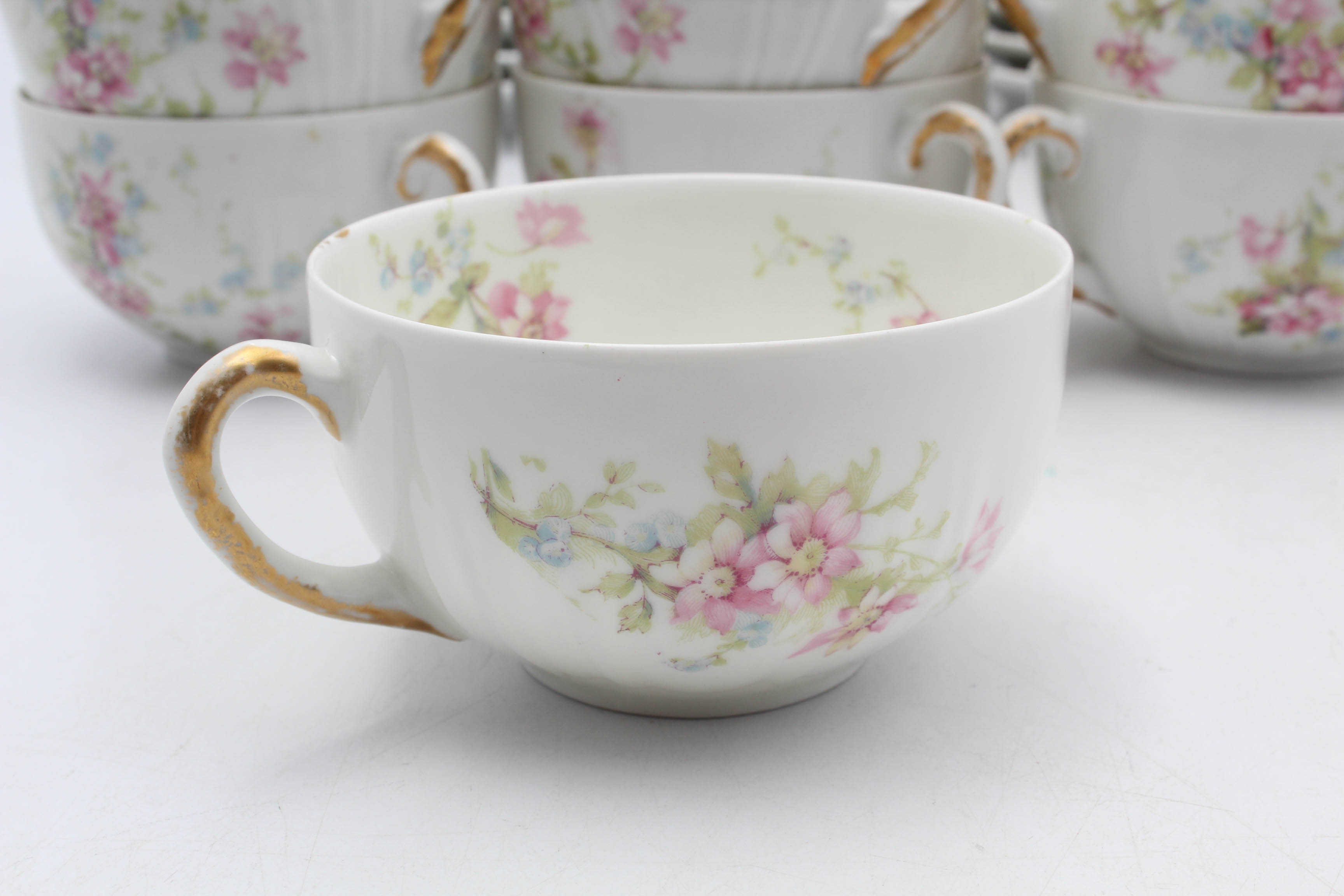 Theodore Haviland Limoges Dinnerware Set for Twelve