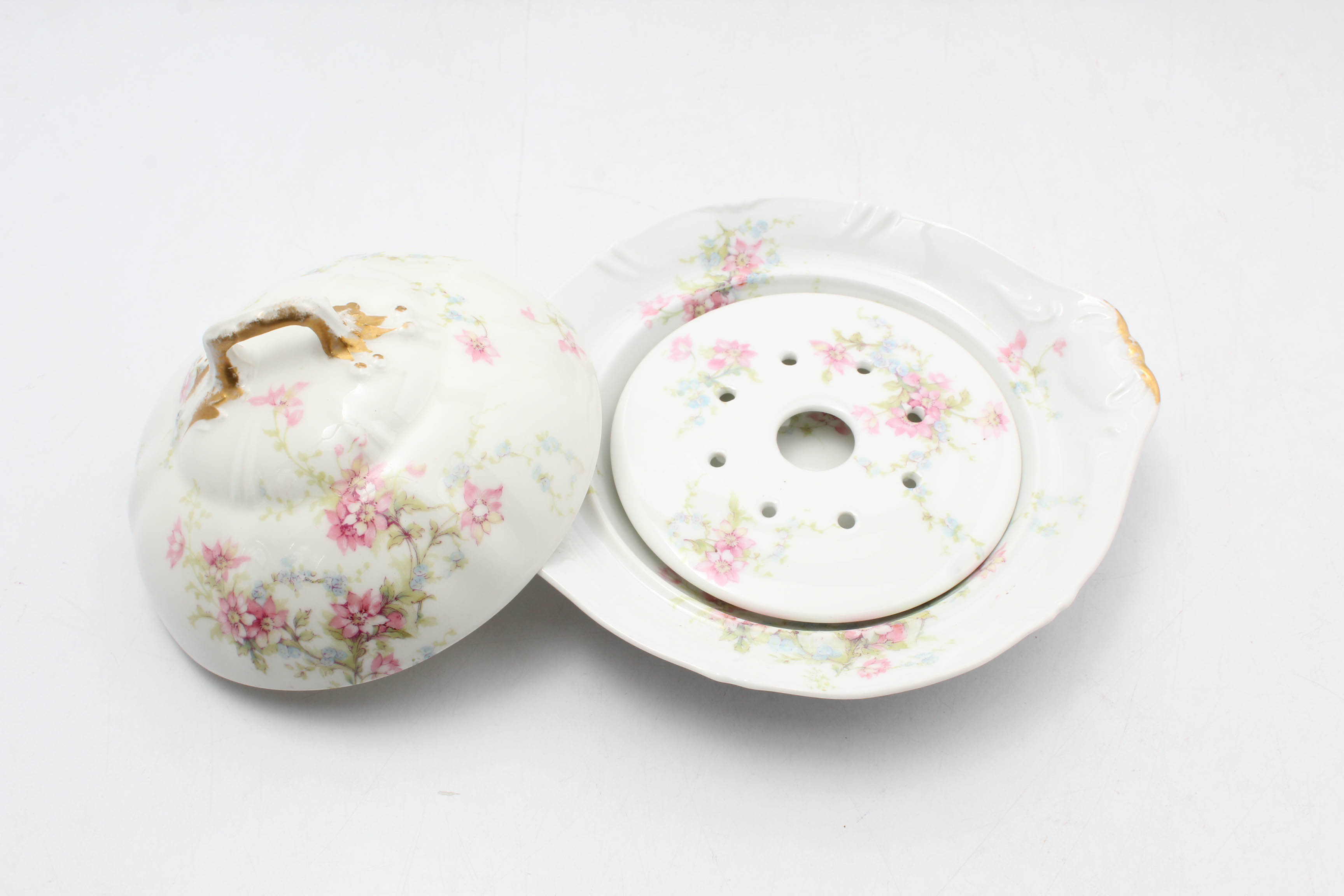 Theodore Haviland Limoges Dinnerware Set for Twelve