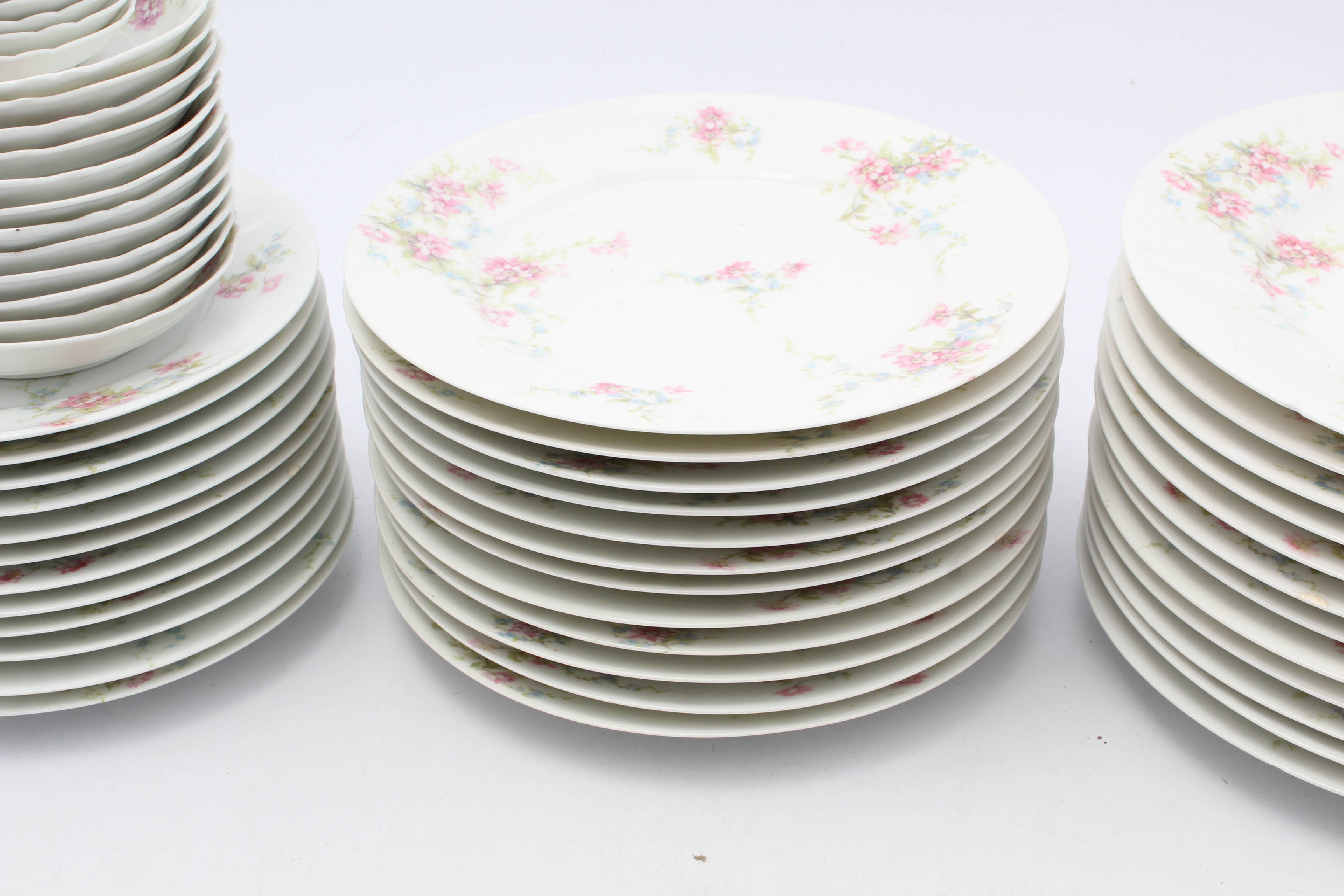 Theodore Haviland Limoges Dinnerware Set for Twelve