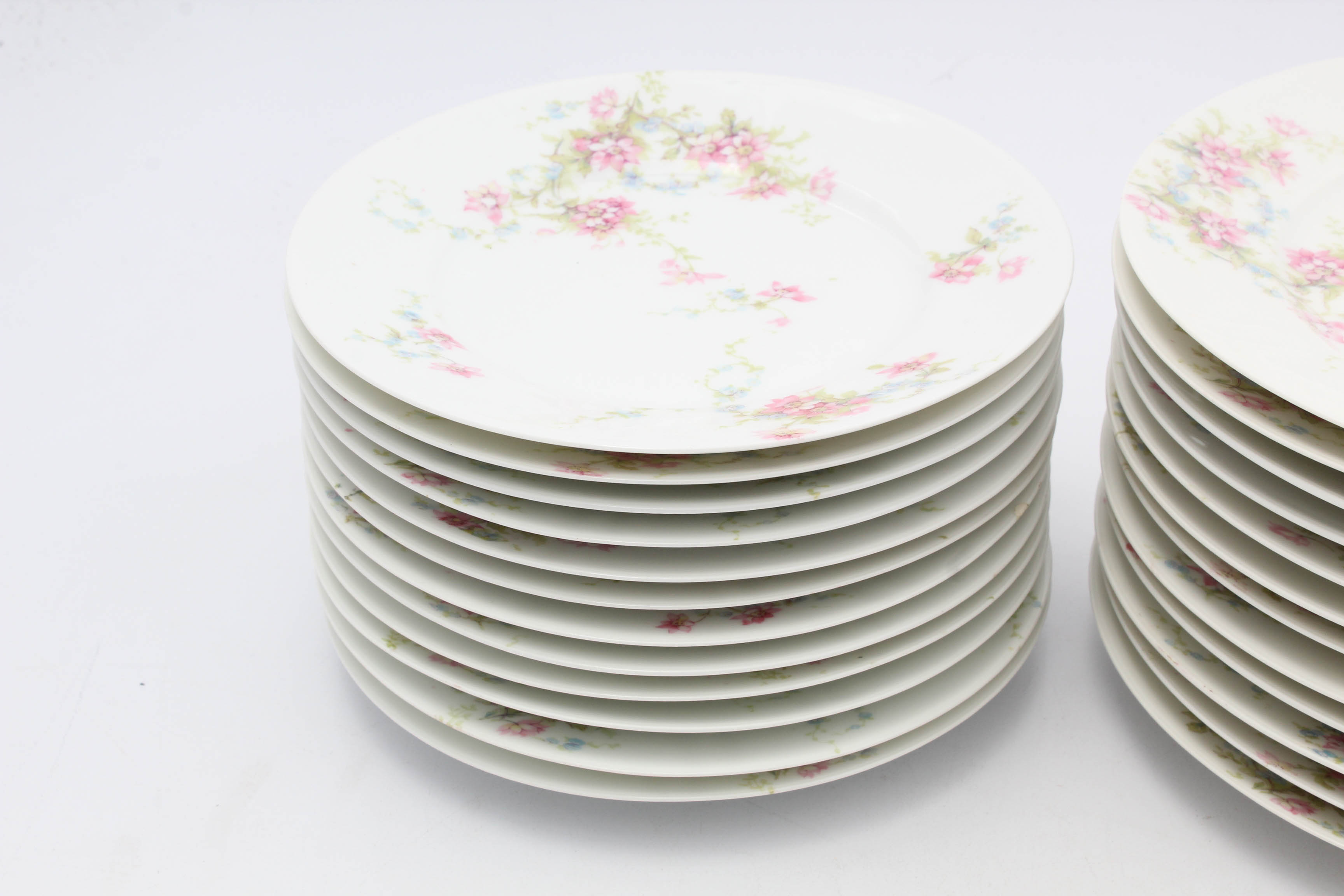 Theodore Haviland Limoges Dinnerware Set for Twelve