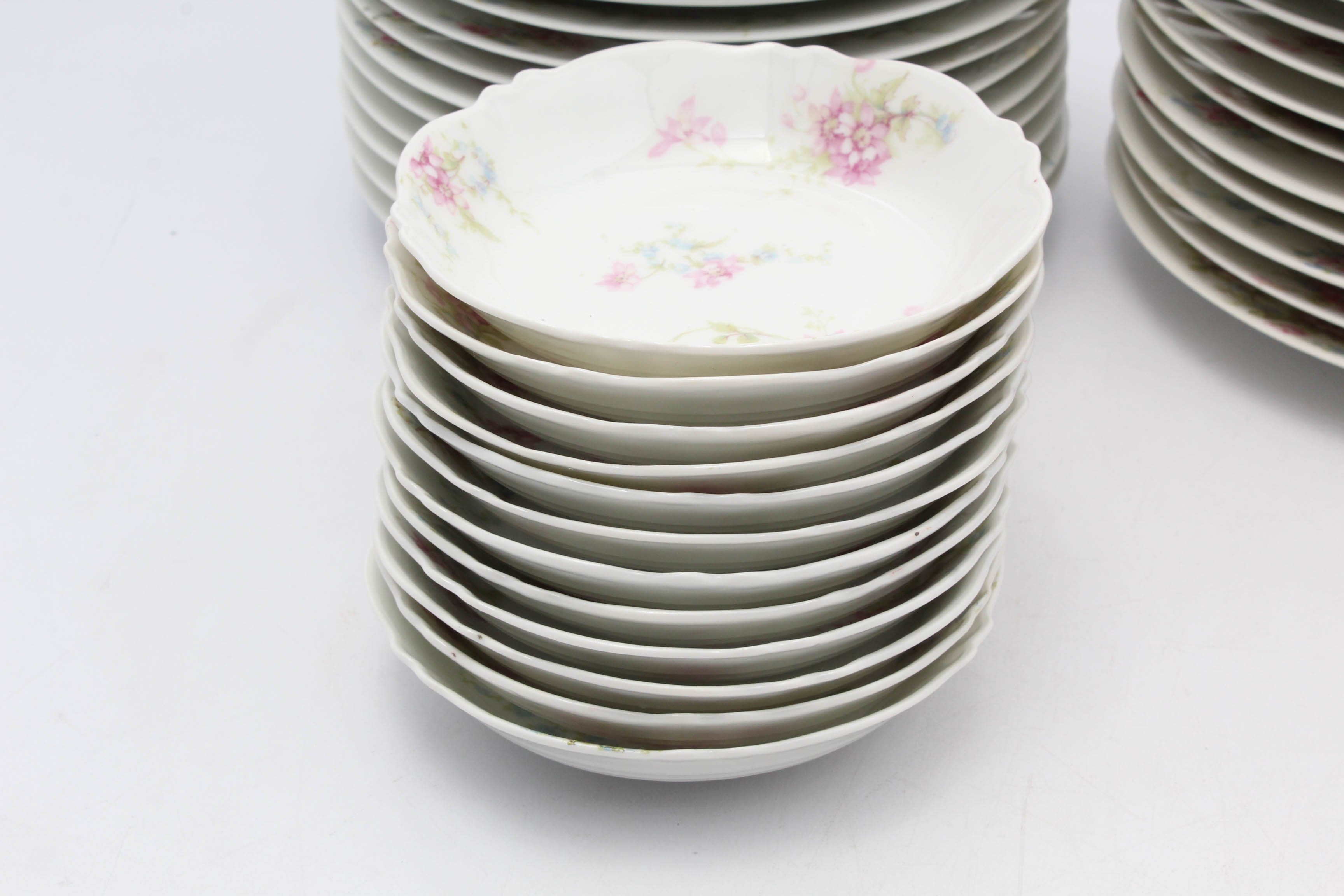 Theodore Haviland Limoges Dinnerware Set for Twelve