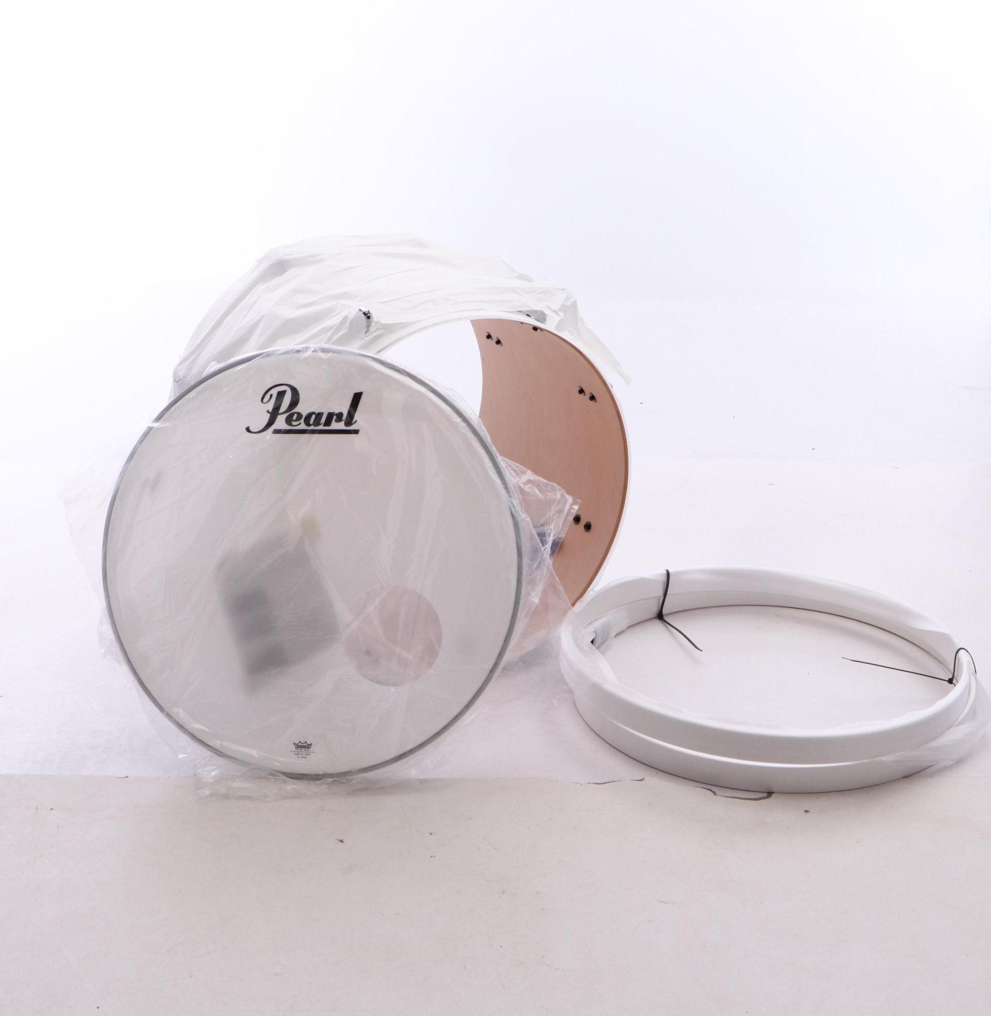 Pearl Manufactured Tom Tom and Base Drums