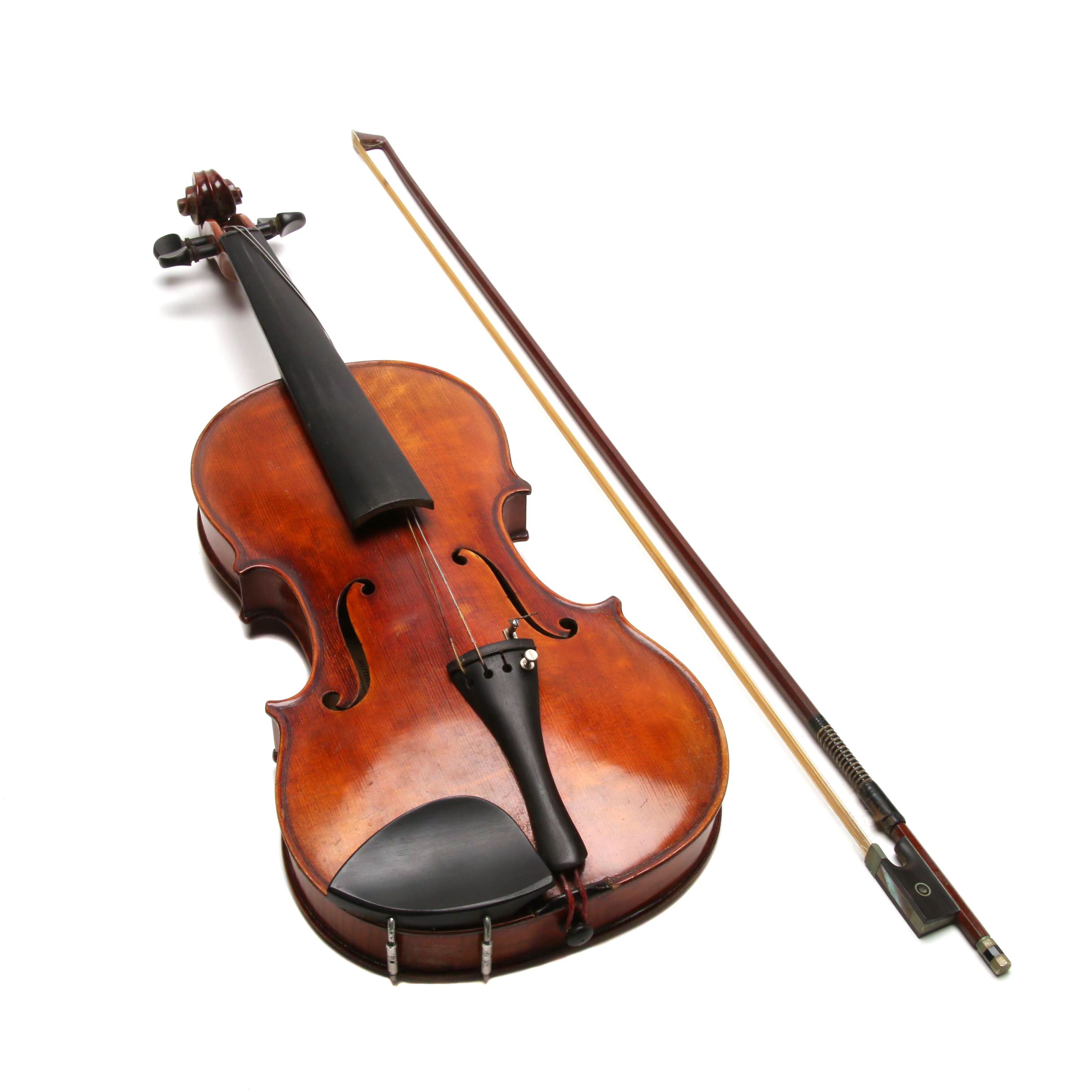 Georg Albert Fischer German Violin by Mittenwald Circa, 1970