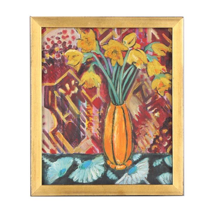 Mary Guggenheim Floral Still Life Oil Painting