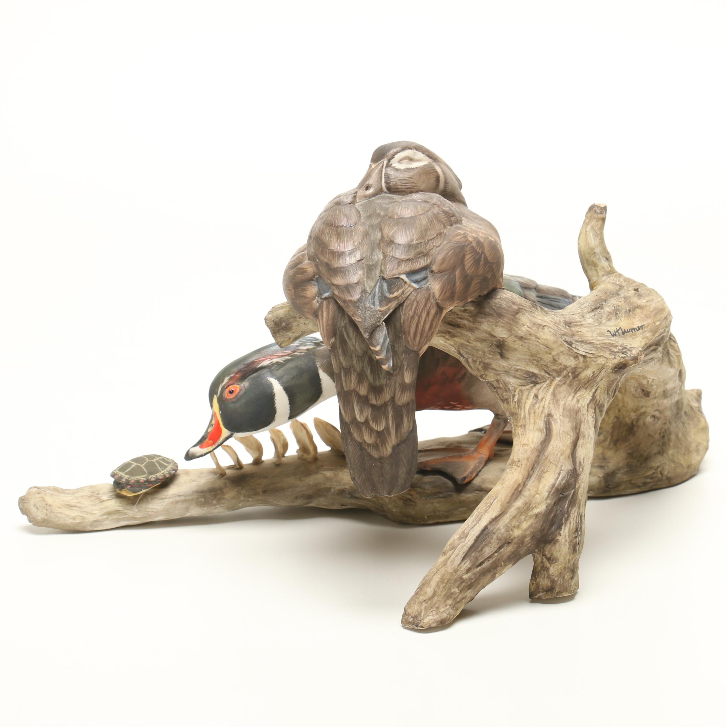 William Turner Wildlife Art Limited Porcelain Sculpture