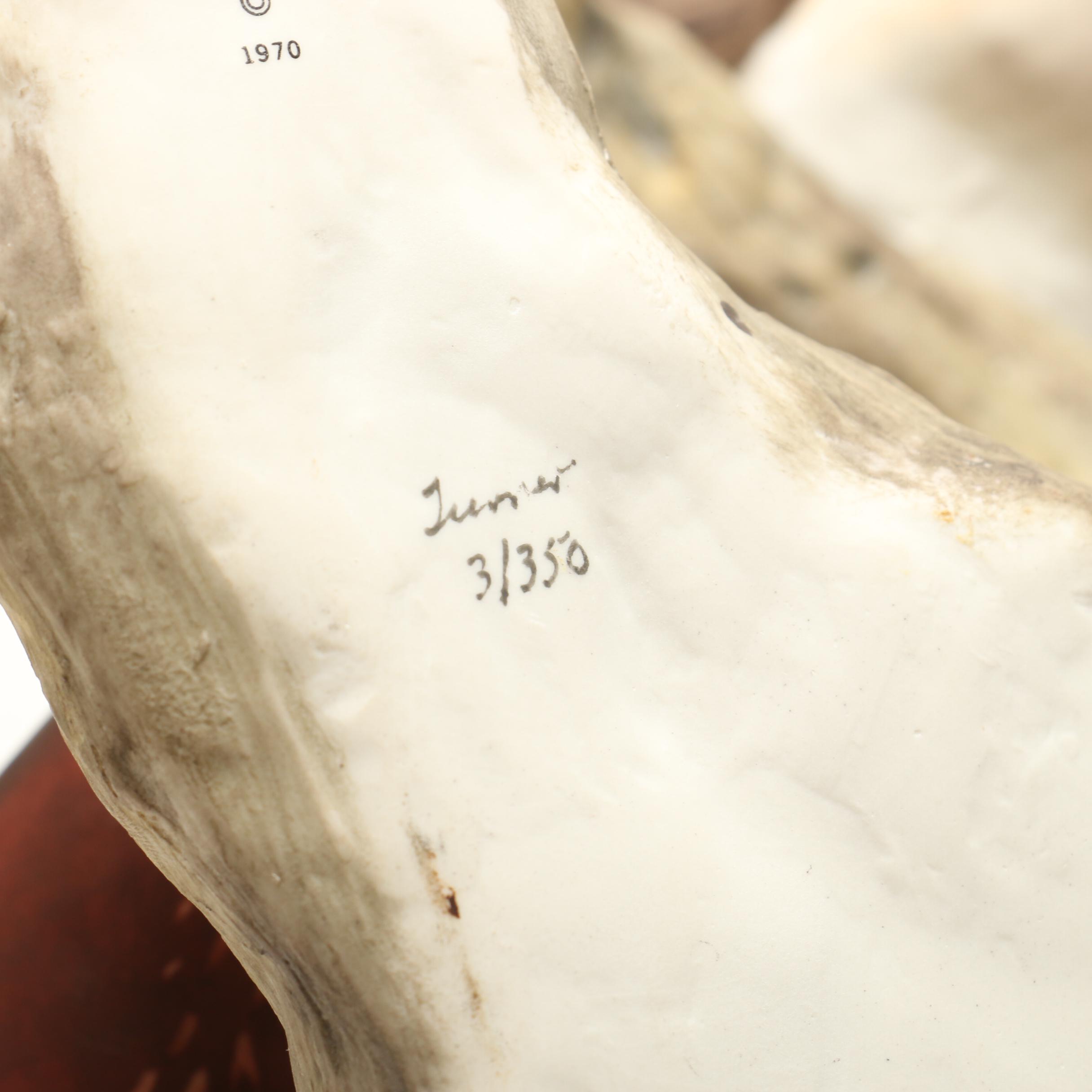 William Turner Wildlife Art Limited Porcelain Sculpture