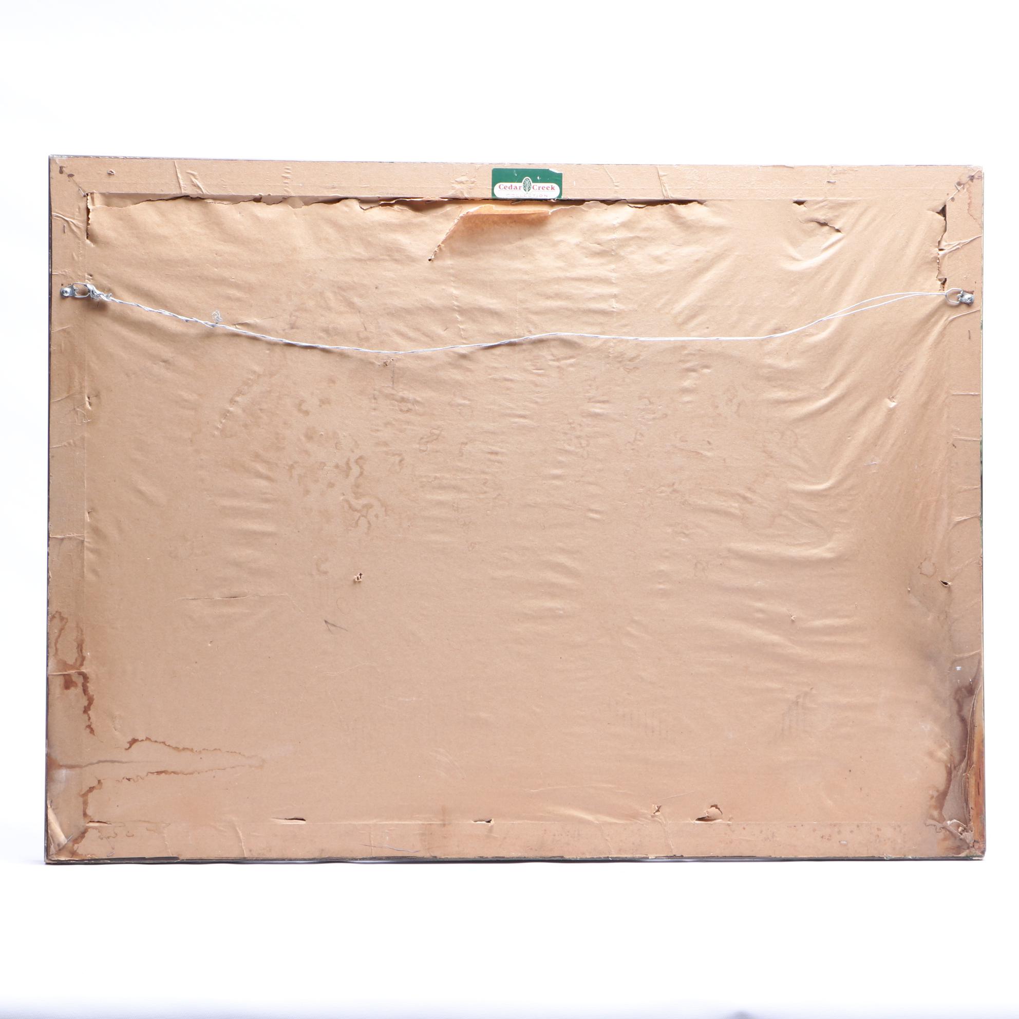 Offset Lithograph after William Holbrook Beard "Bear Dance"