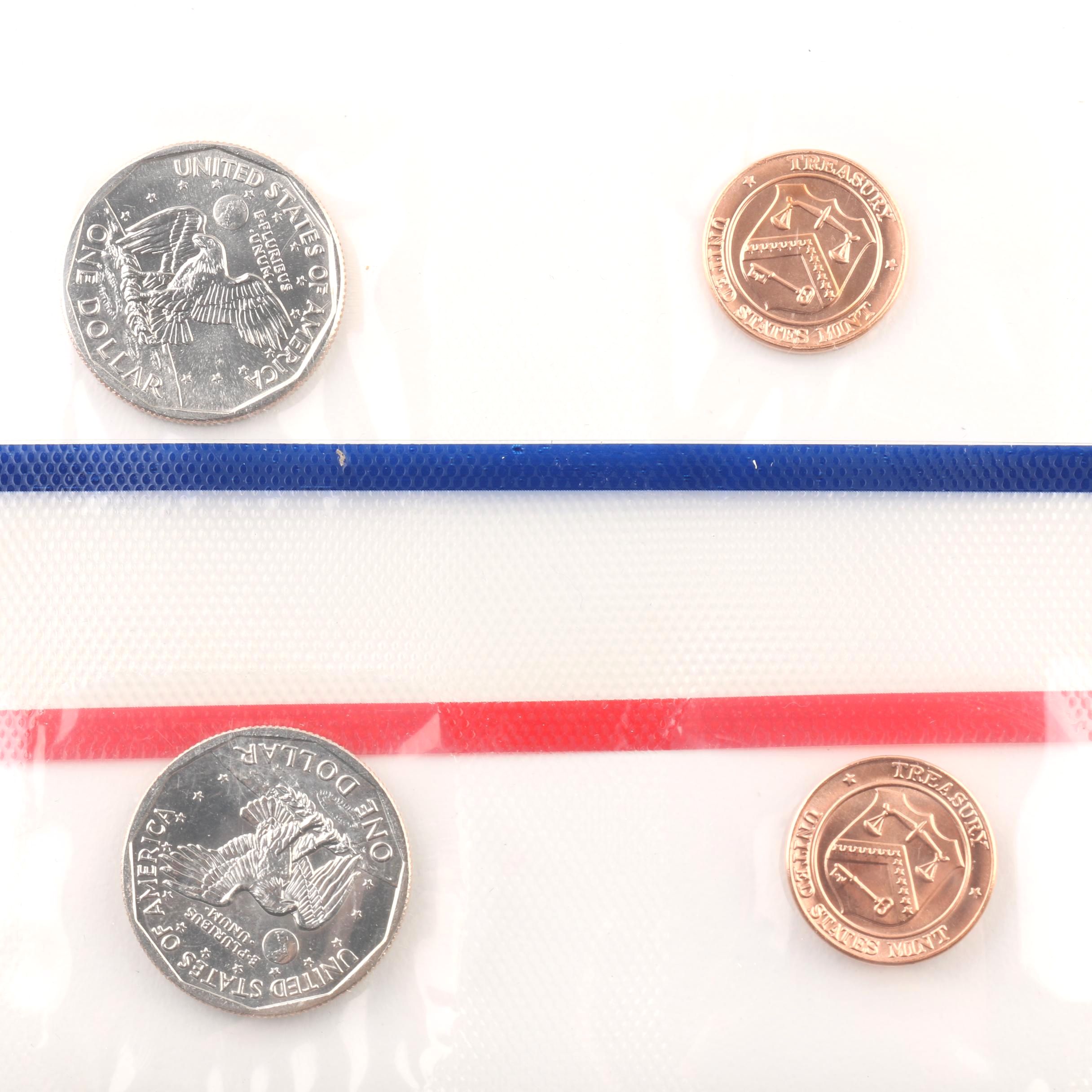 Eight Modern U.S. Mint Uncirculated Sets