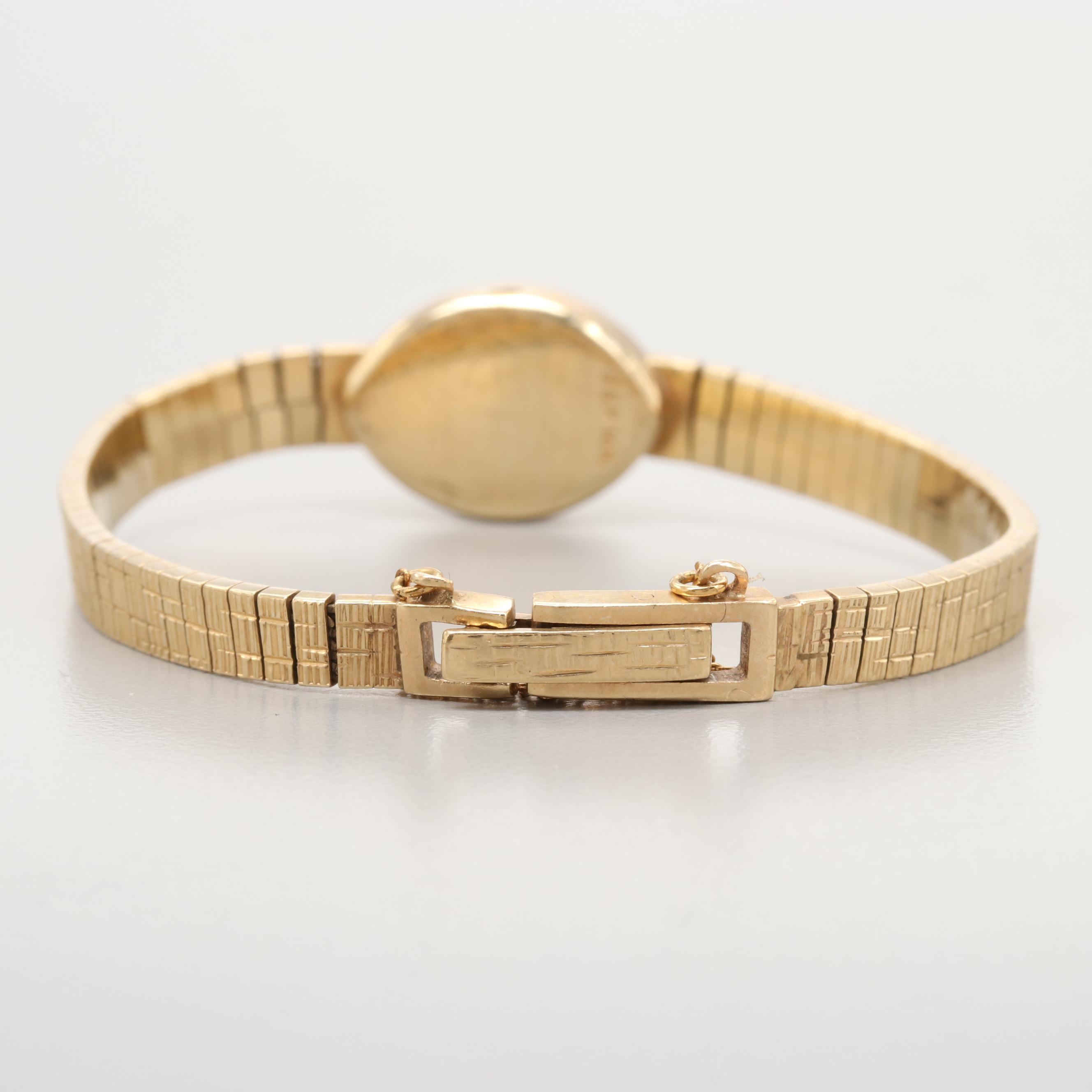 Vintage Baume & Mercier 14K Yellow Gold Watch