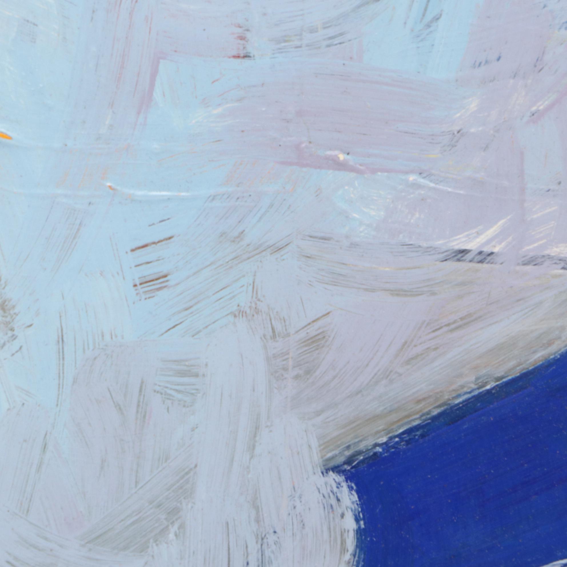 Jay Wilford Oil Painting of Boats at Pier