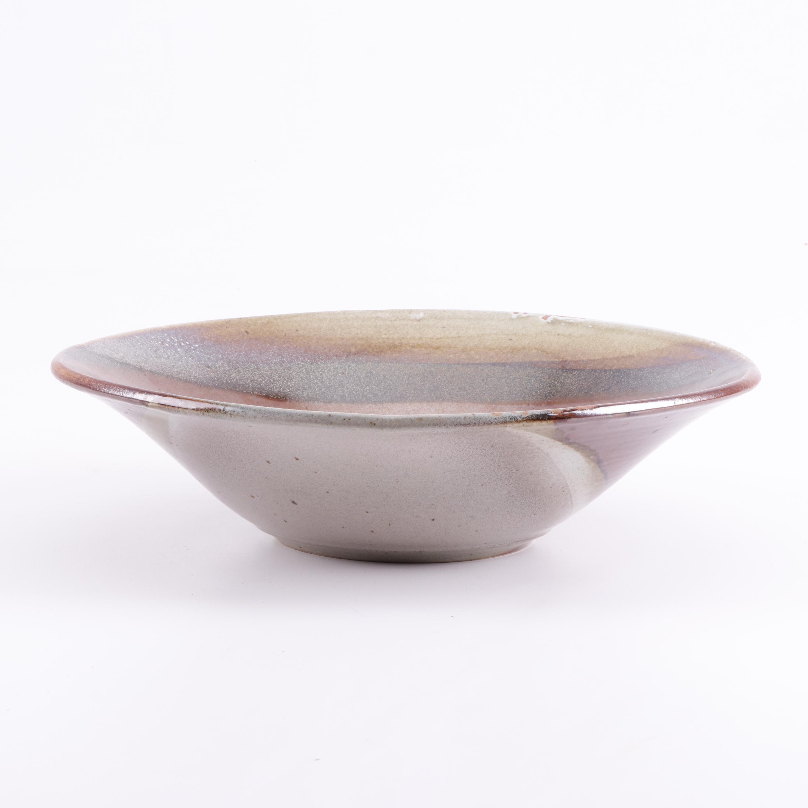 Gunnel Wheel Thrown Stoneware Bowl