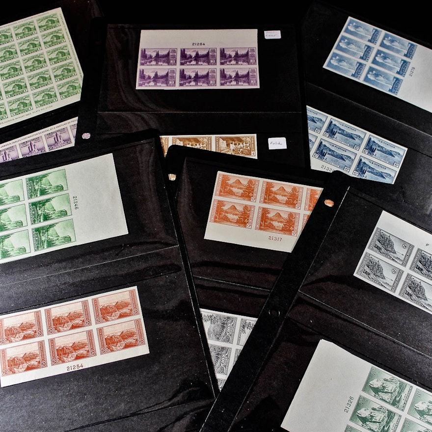 Collection of U.S. Farley Issue Stamps