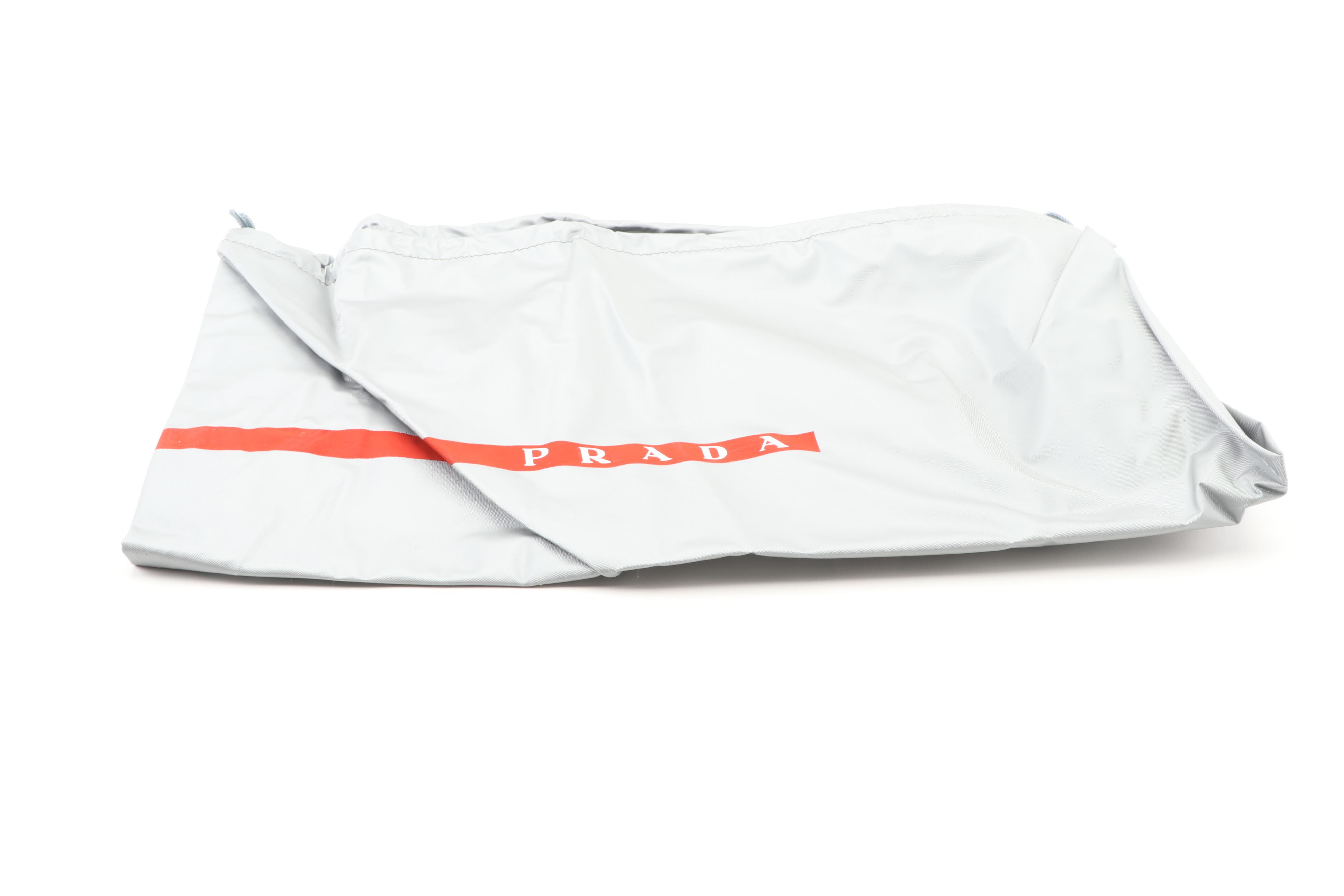 Men's Prada Milano Vernice+Bike Platform Sneakers