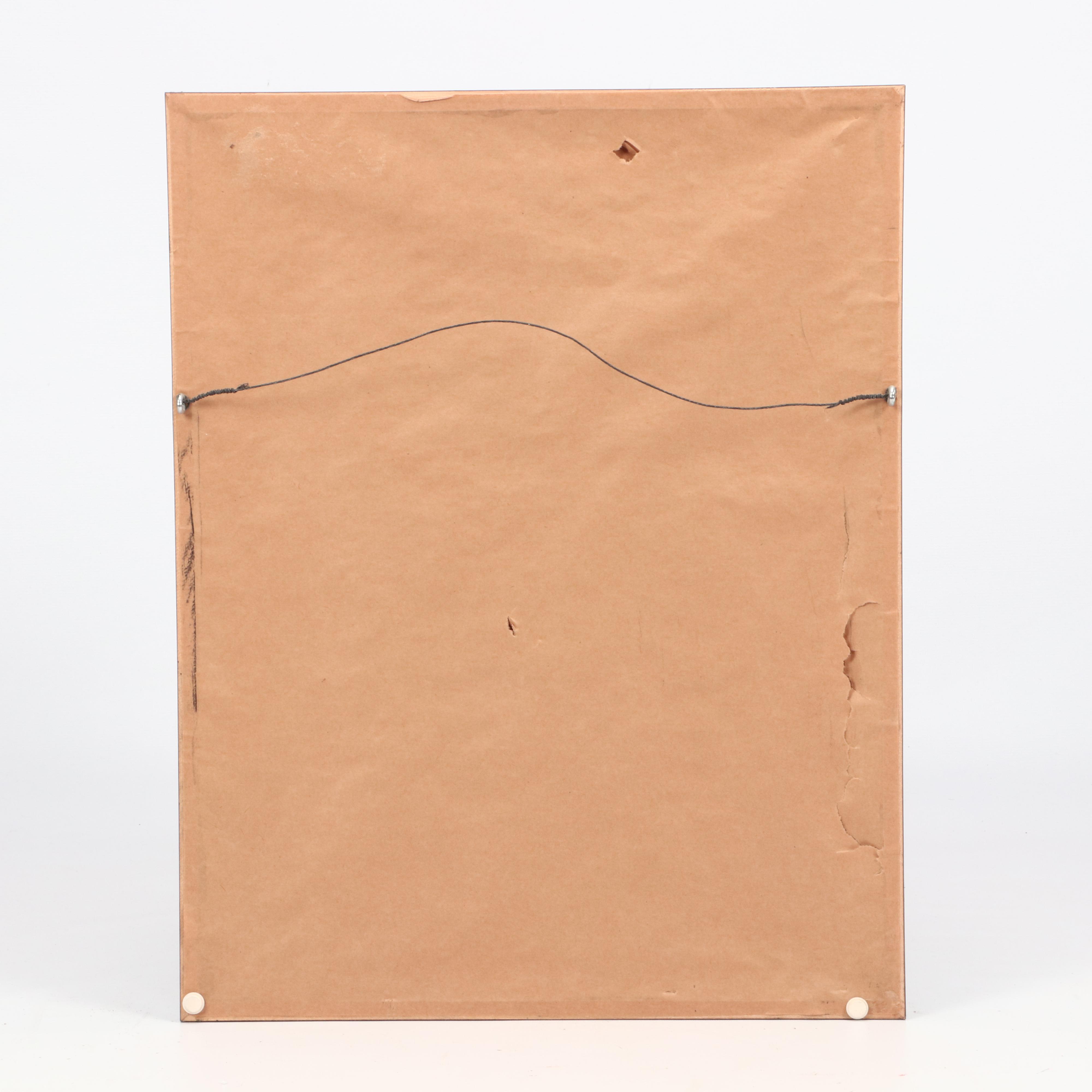 Betty Zoe Miller Ink Portrait of a Man