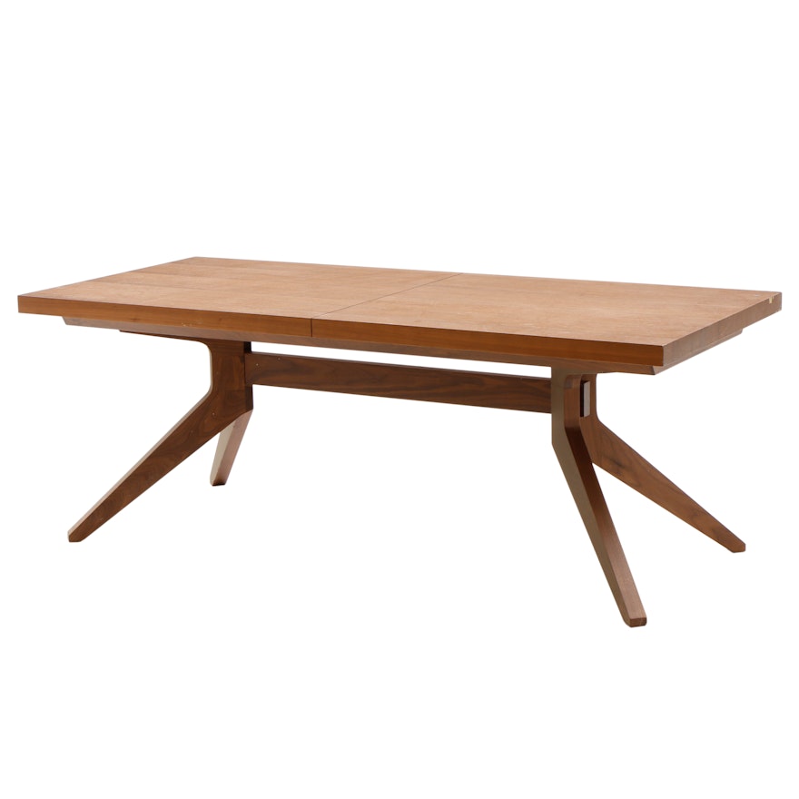 Contemporary Oak "Cross Extension Table" by Matthew Hilton for Case