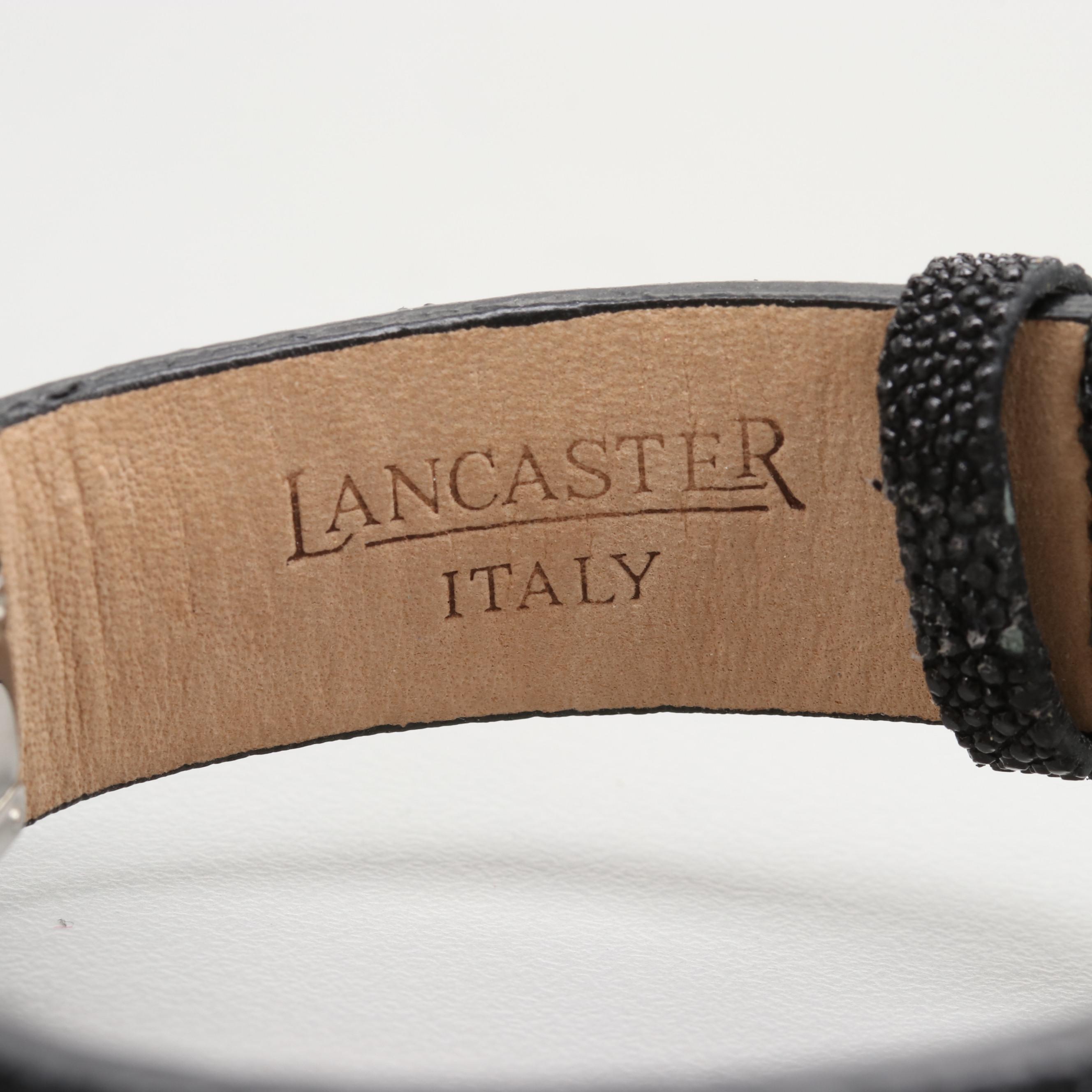 Lancaster Pillola Deco 2.99 CTW Diamond Quartz Watch