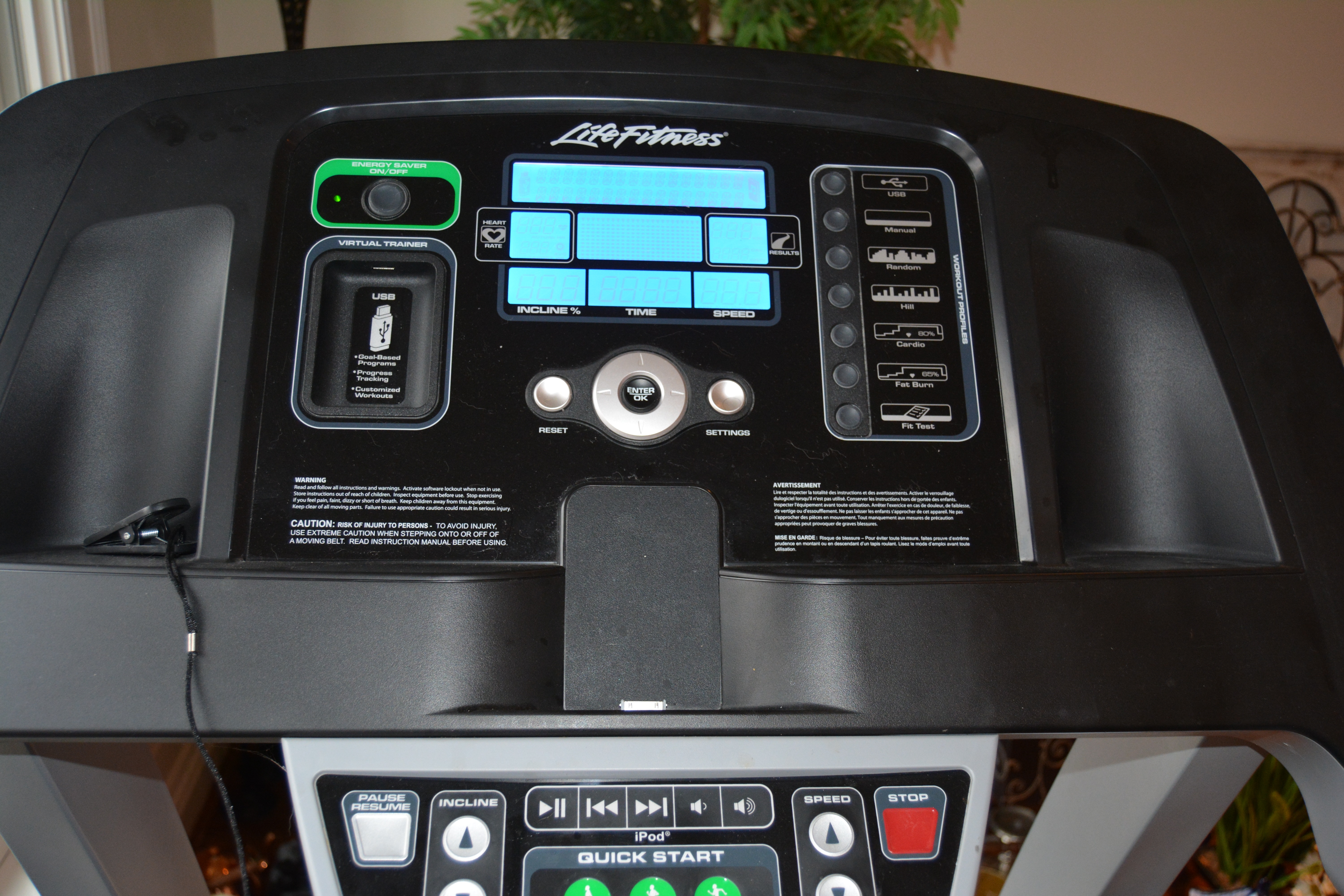 Life Cycle Fitness Treadmill #FTR