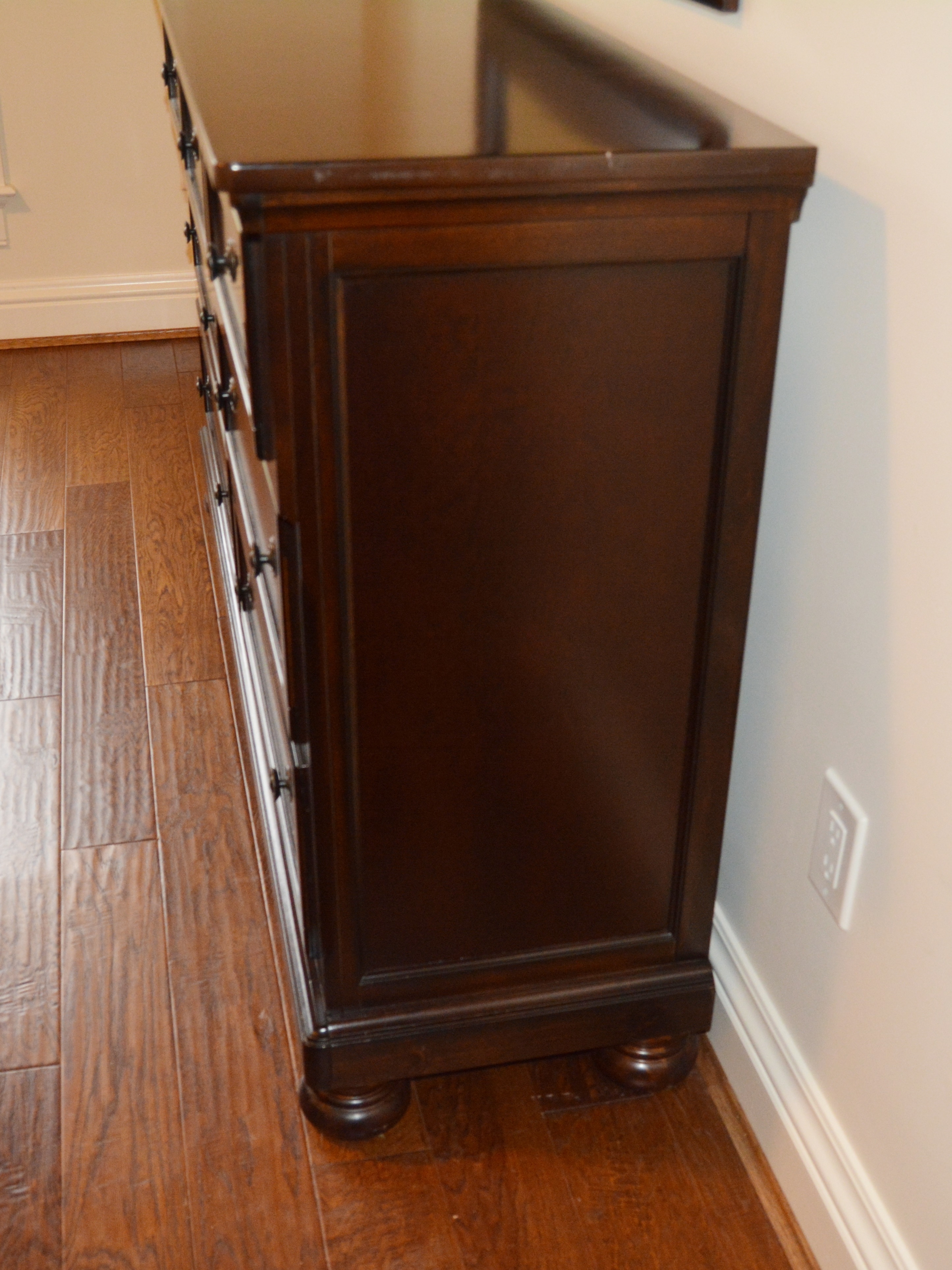 Dresser and Wall Mirror by Walter of Wabash