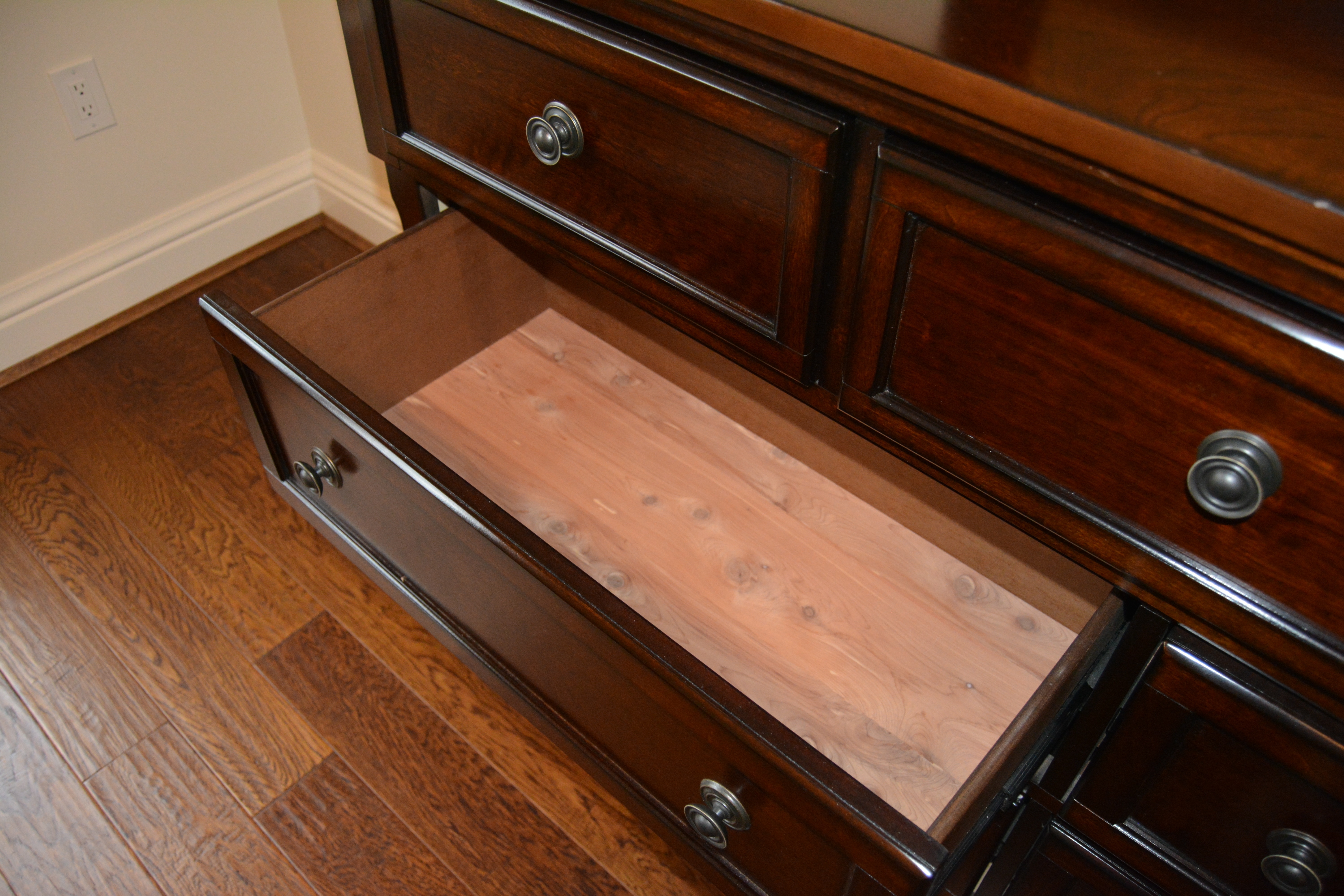 Dresser and Wall Mirror by Walter of Wabash