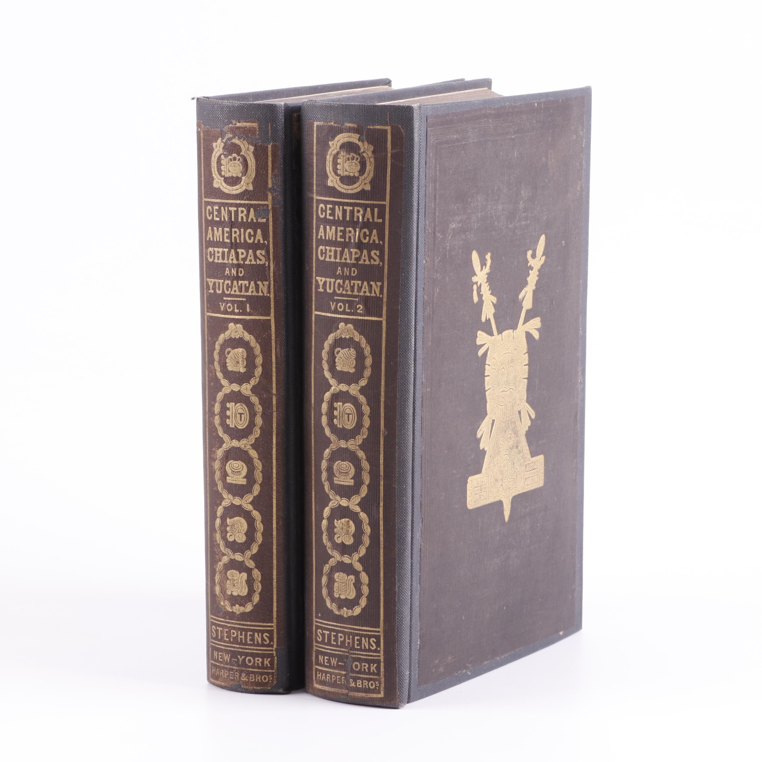 1841 "Incidents of Travel in Central America, Chiapas, and Yucatan"