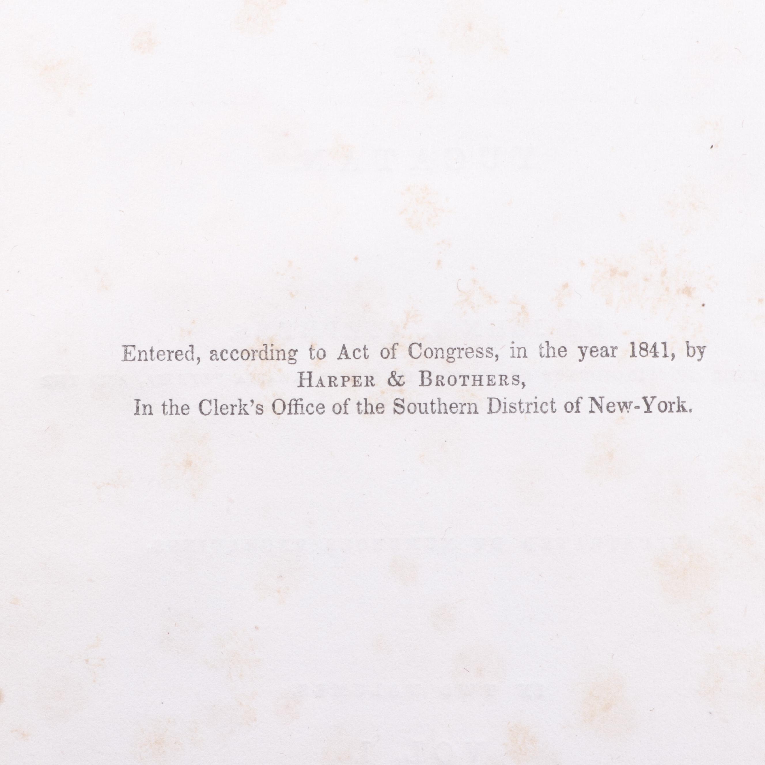 1841 "Incidents of Travel in Central America, Chiapas, and Yucatan"