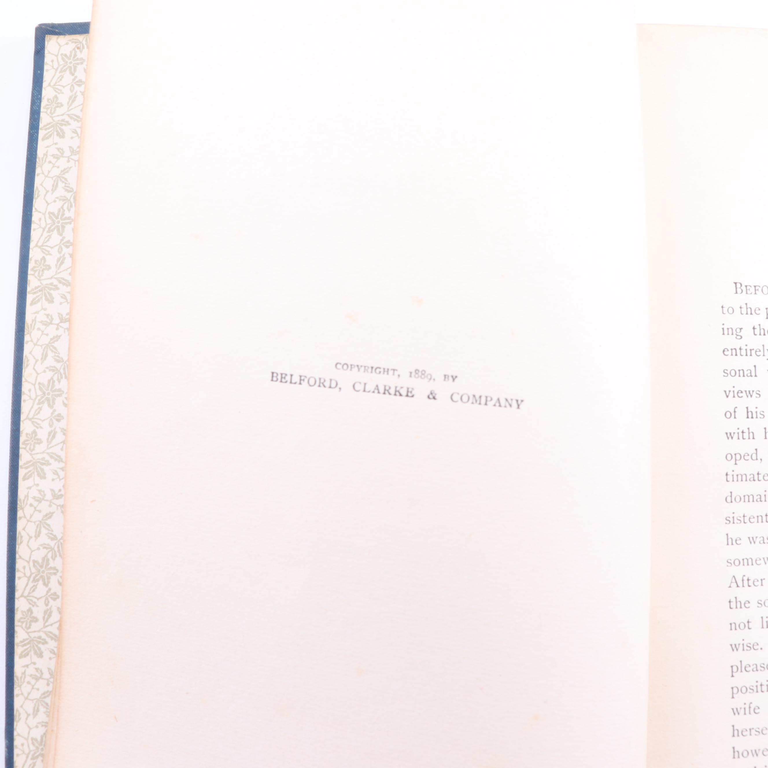 1889 "Herndon's Lincoln" Biography in Three Volumes