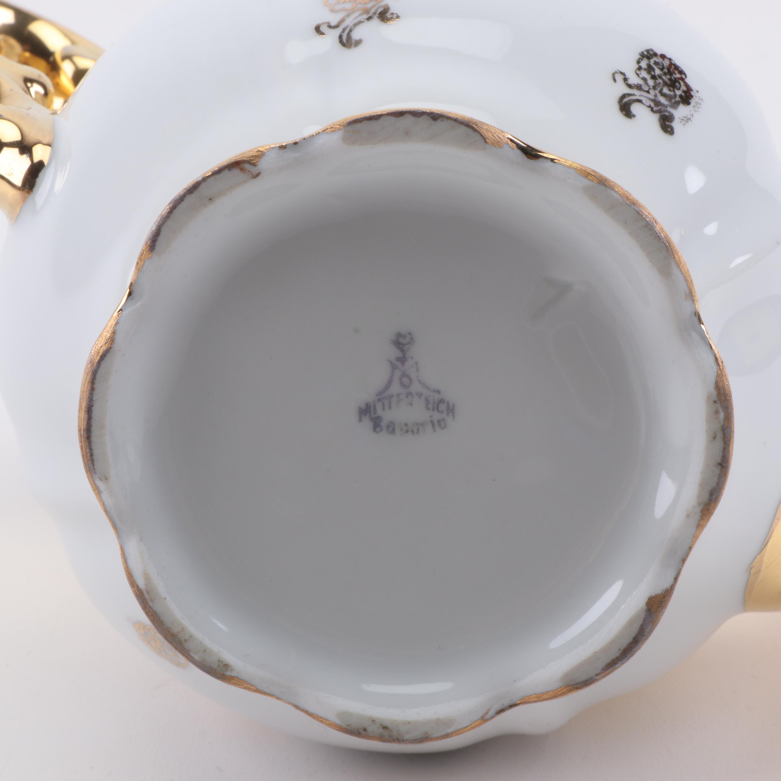 Mitterteich Tea China Set