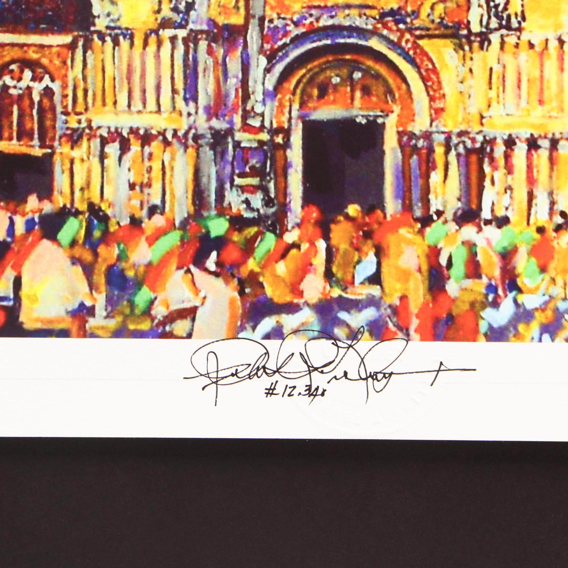 Robert Lackney Limited Edition Giclee Print "Saint Mark - Venice"