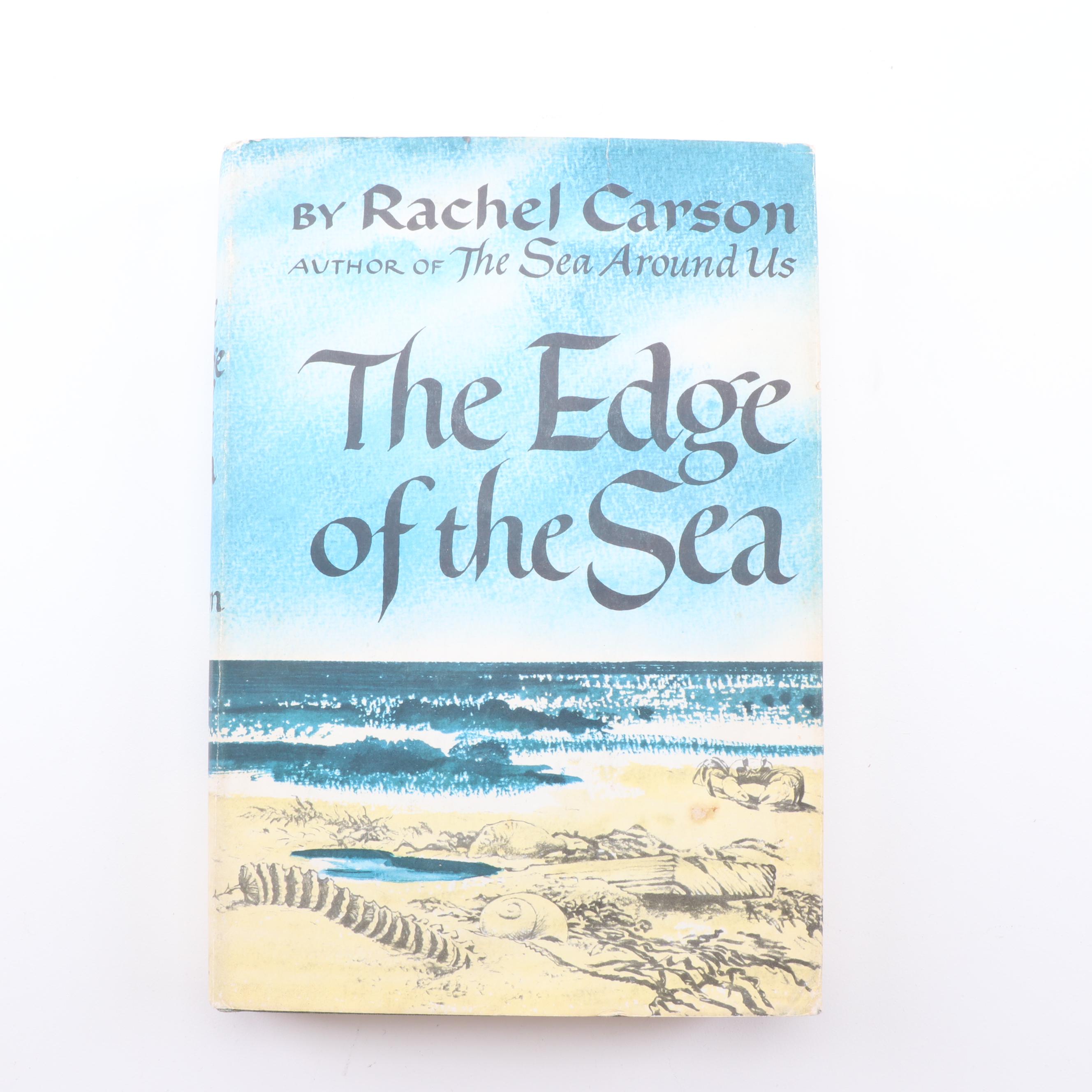 Rachel Carson Books including First Printing "The Edge of the Sea"