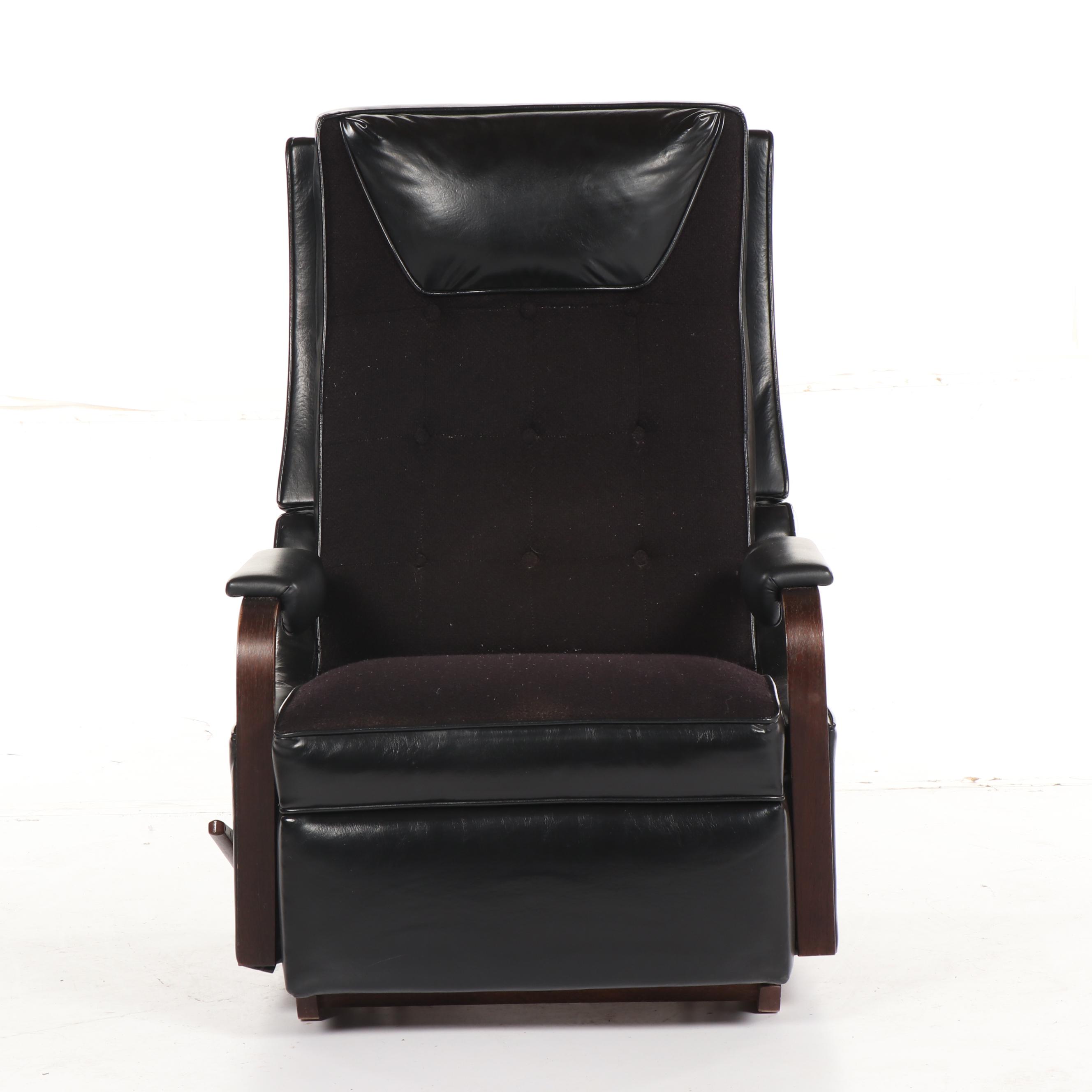 Mid Century Modern La-Z-Boy Rocker Recliner, 20th Century