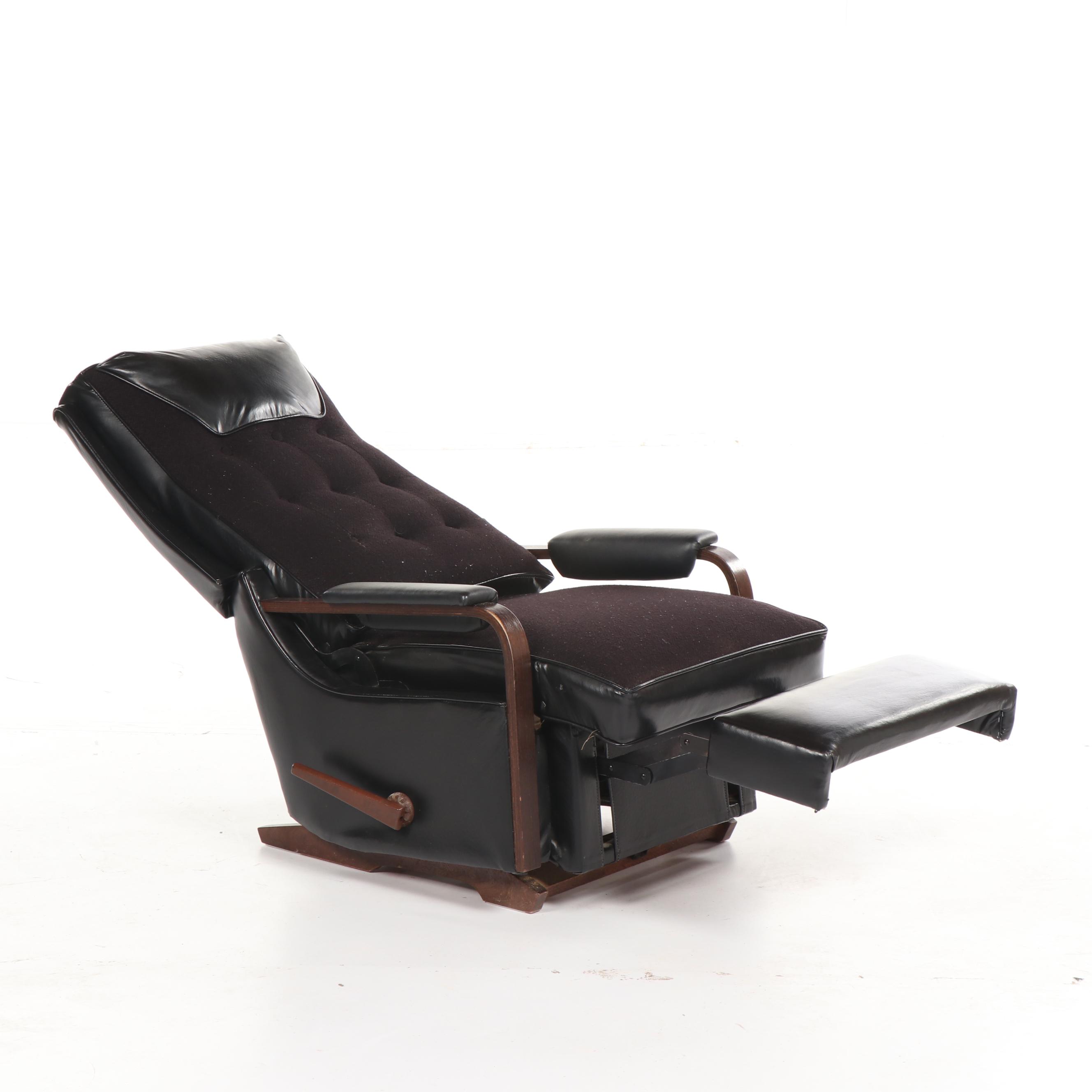 Mid Century Modern La-Z-Boy Rocker Recliner, 20th Century