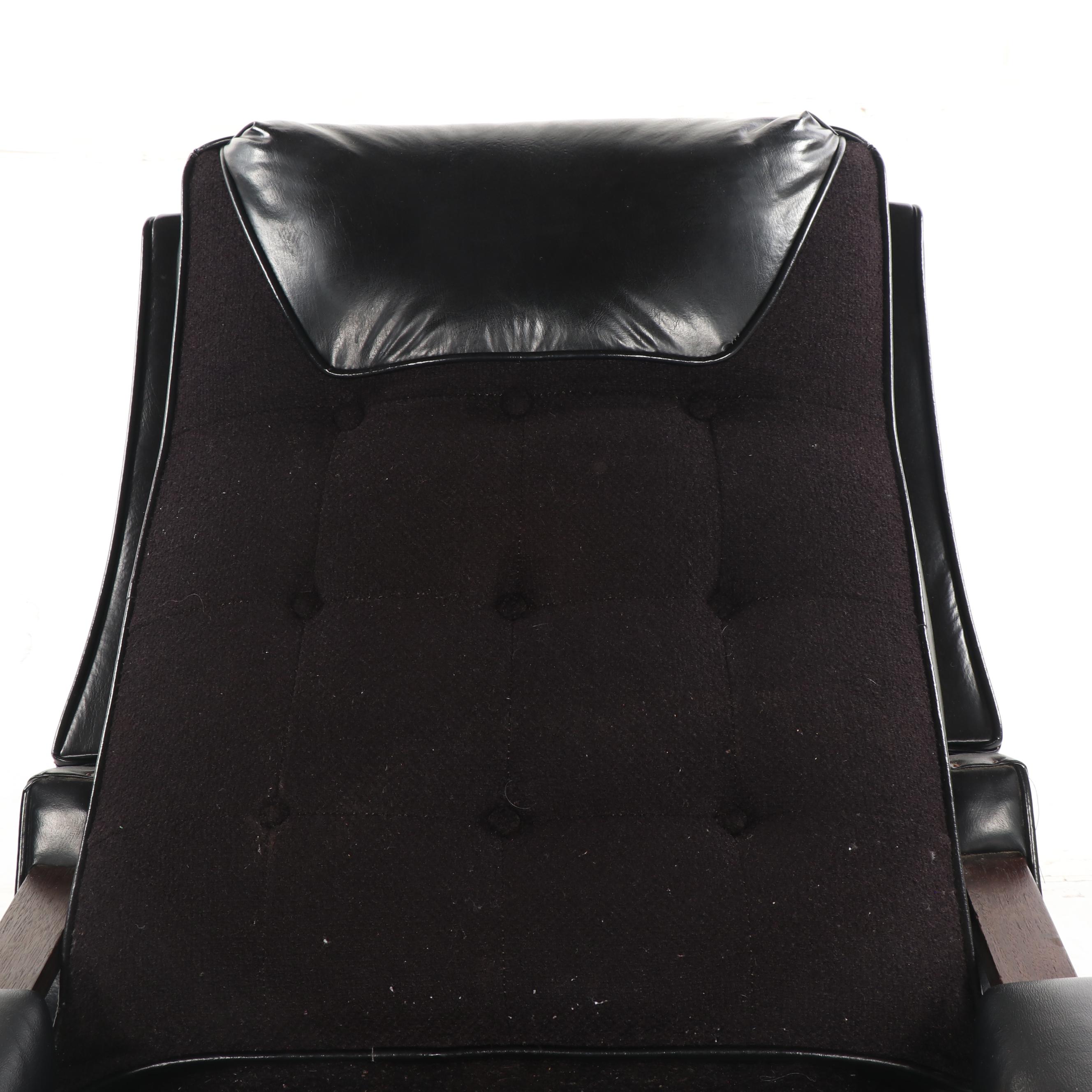 Mid Century Modern La-Z-Boy Rocker Recliner, 20th Century