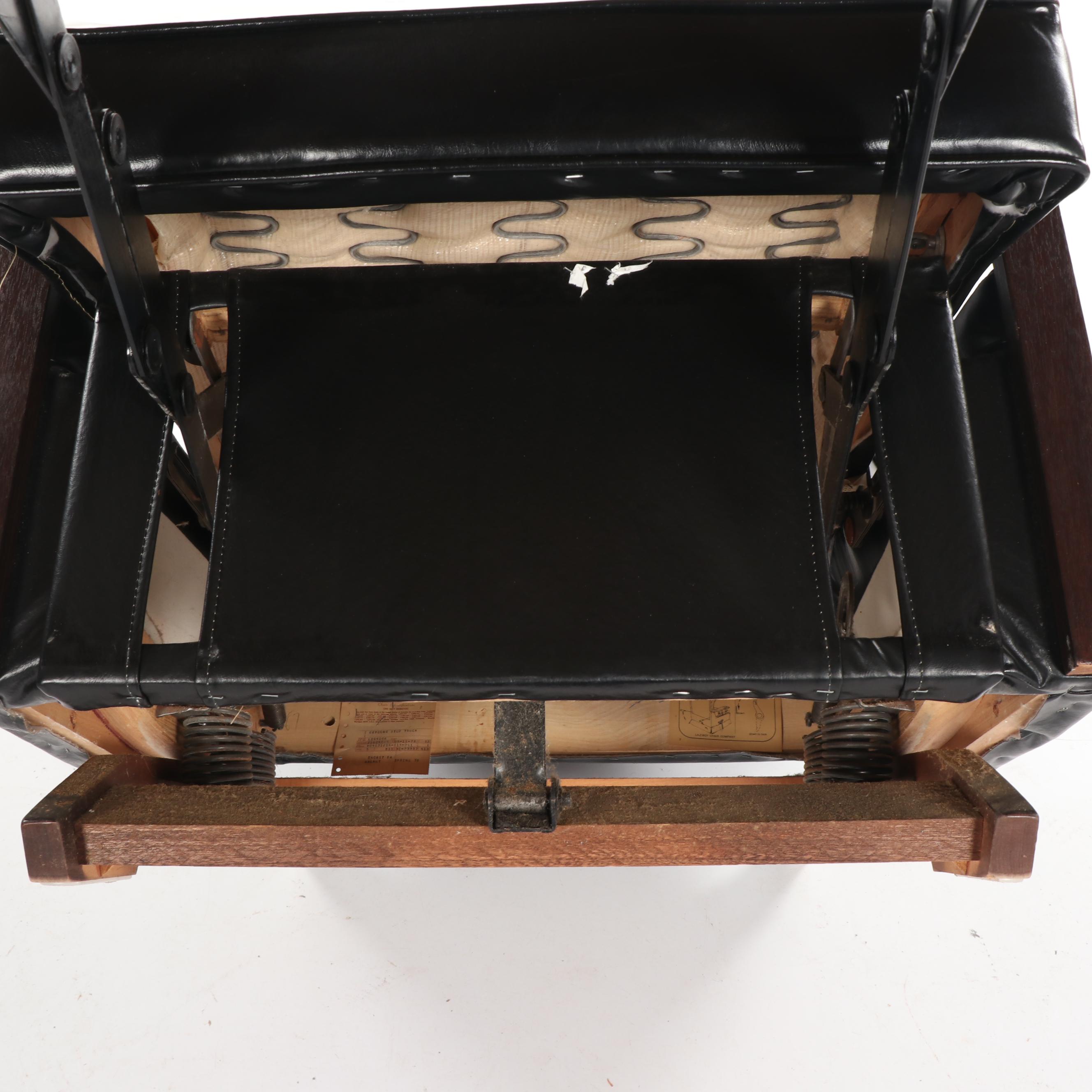 Mid Century Modern La-Z-Boy Rocker Recliner, 20th Century