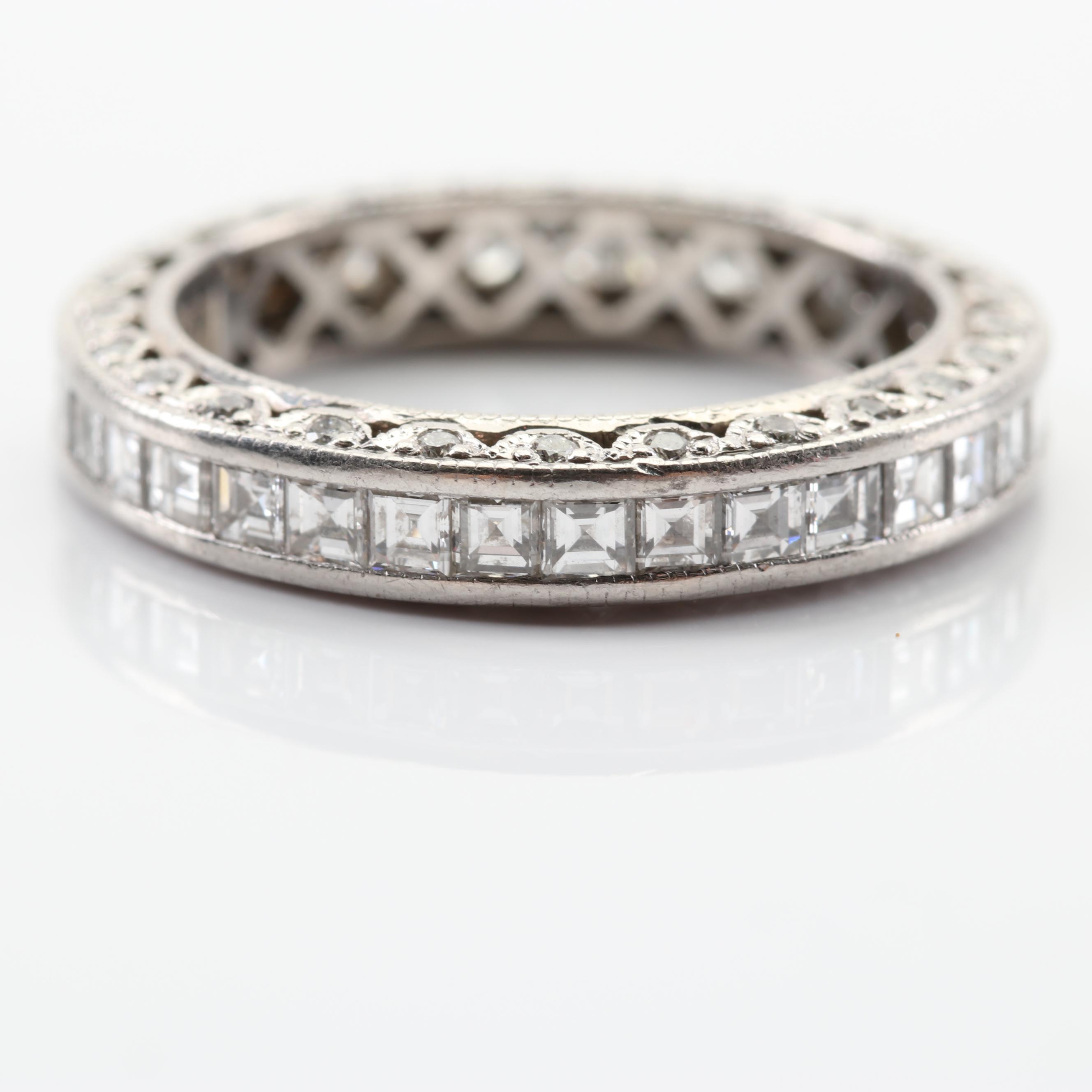 Tacori Platinum 1.75 CTW Diamond Eternity Ring
