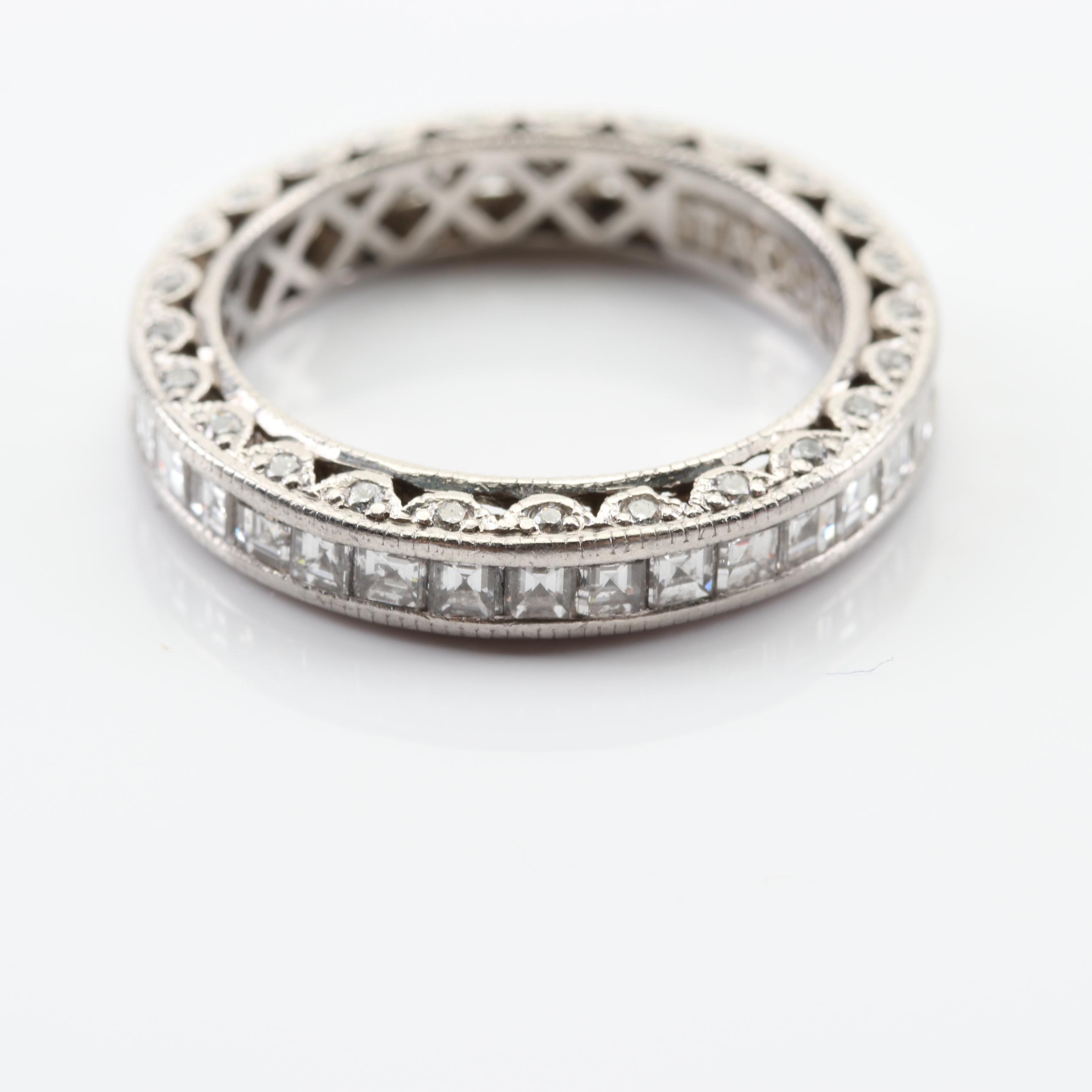 Tacori Platinum 1.75 CTW Diamond Eternity Ring