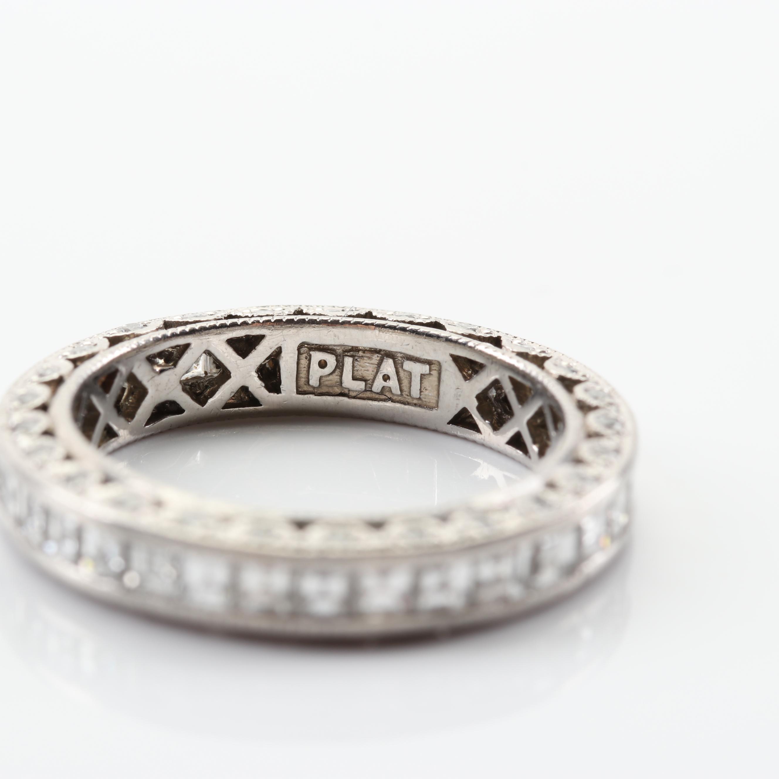 Tacori Platinum 1.75 CTW Diamond Eternity Ring