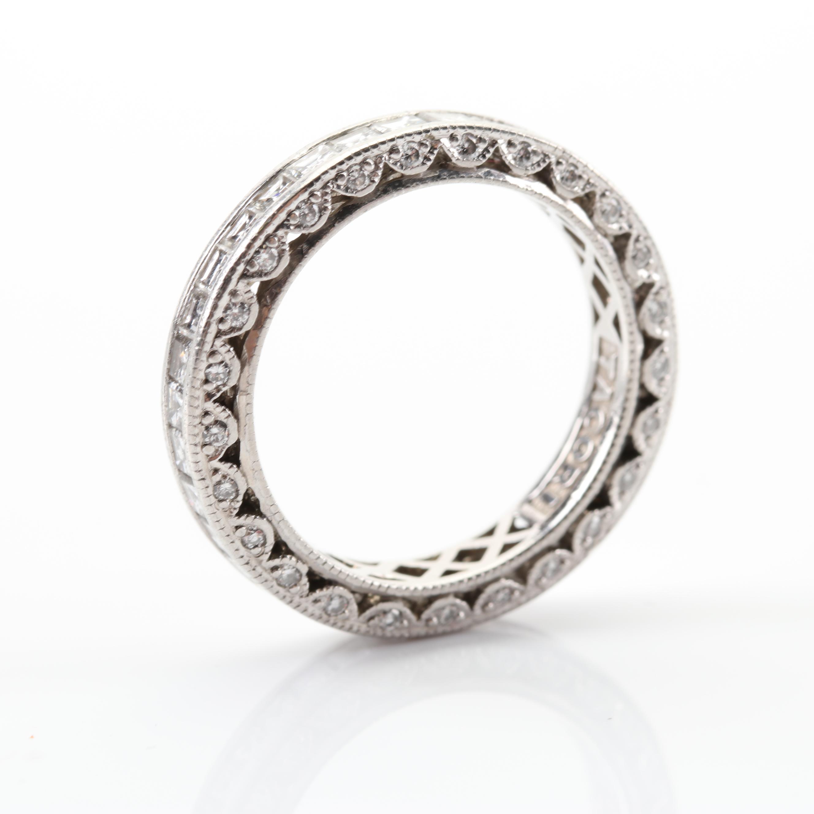 Tacori Platinum 1.75 CTW Diamond Eternity Ring