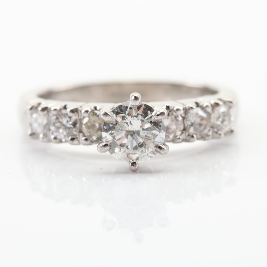 Valentin Magro Platinum Diamond Ring