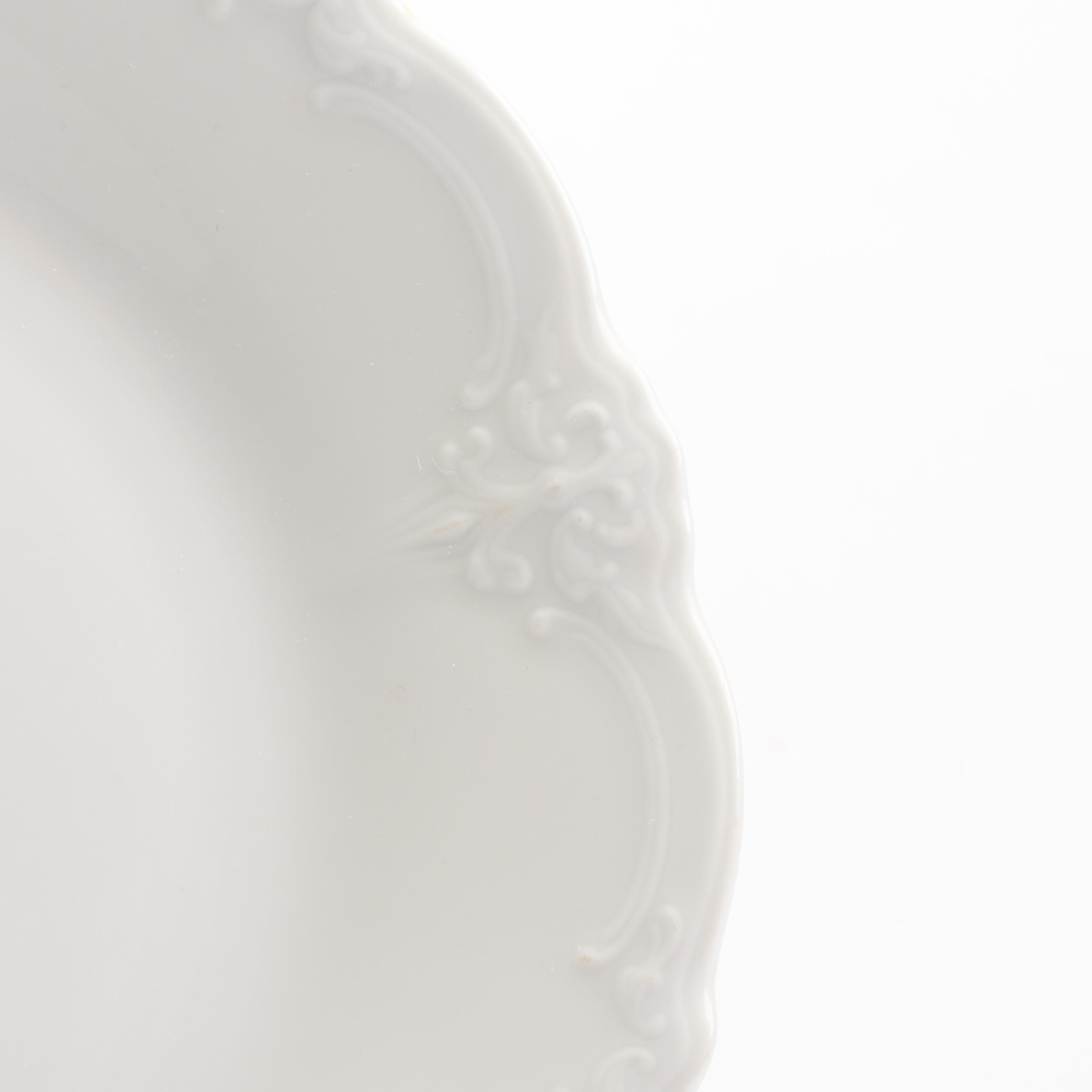 Alt Tirschenreuth "Baronesse" Dinnerware Set and Mitterteich Soup Bowl