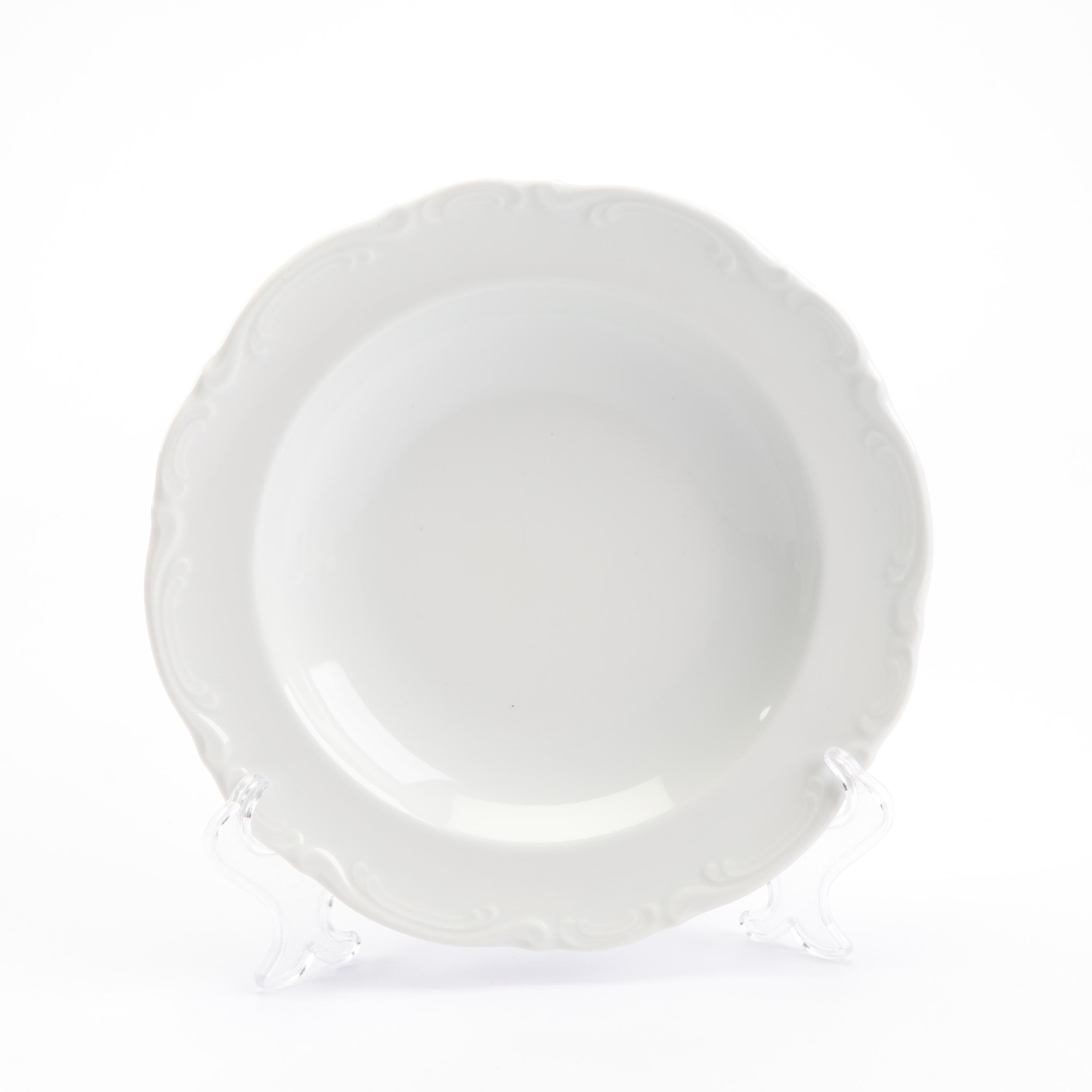 Alt Tirschenreuth "Baronesse" Dinnerware Set and Mitterteich Soup Bowl