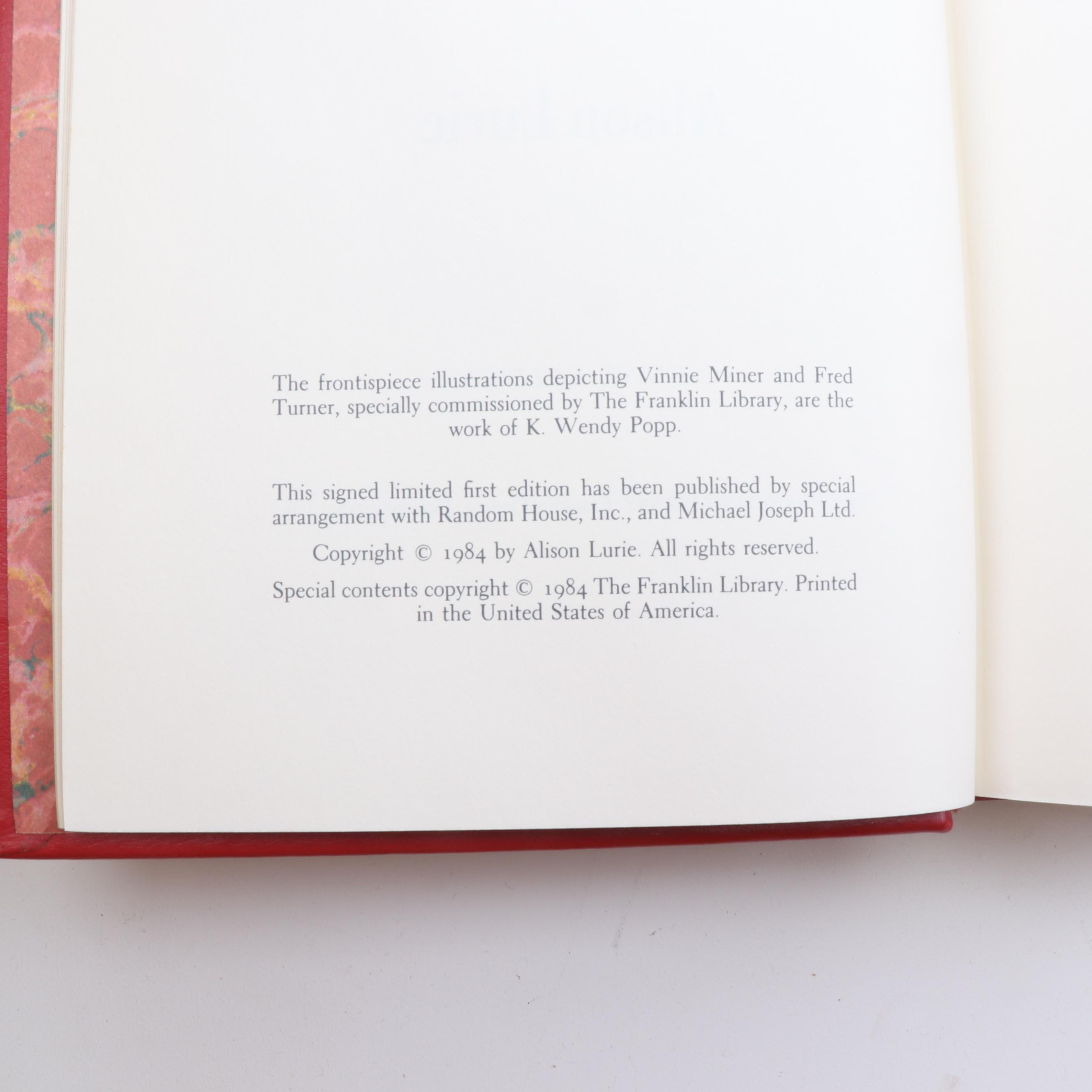 Franklin Library Editions including Signed "Leila" by J. P. Donleavy