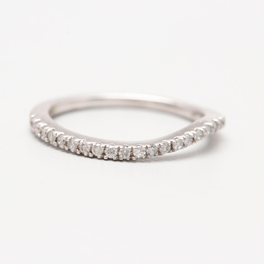 Kessler's 14K White Gold Diamond Ring