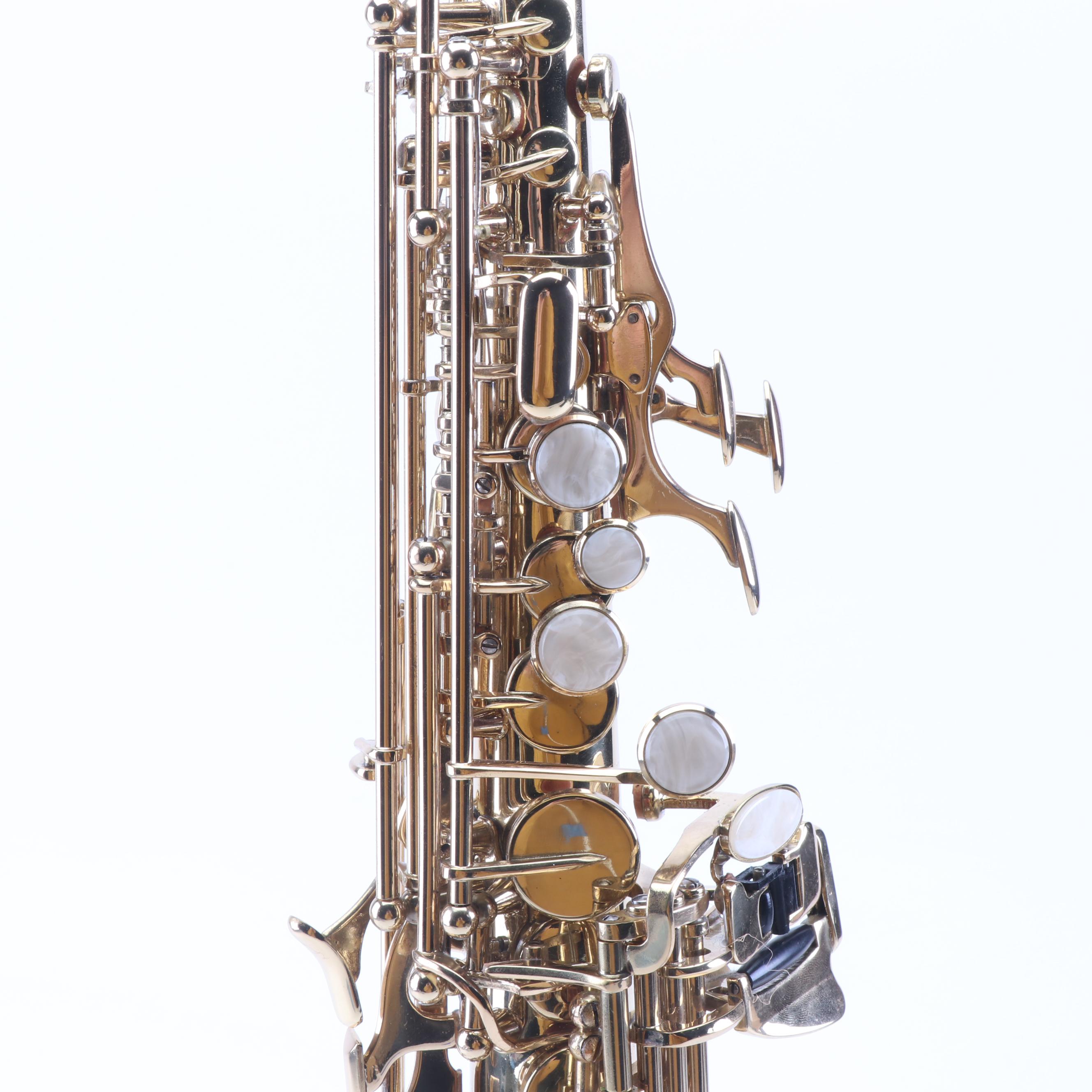Cecilio SS-280 Gold Lacquer Soprano Saxophone